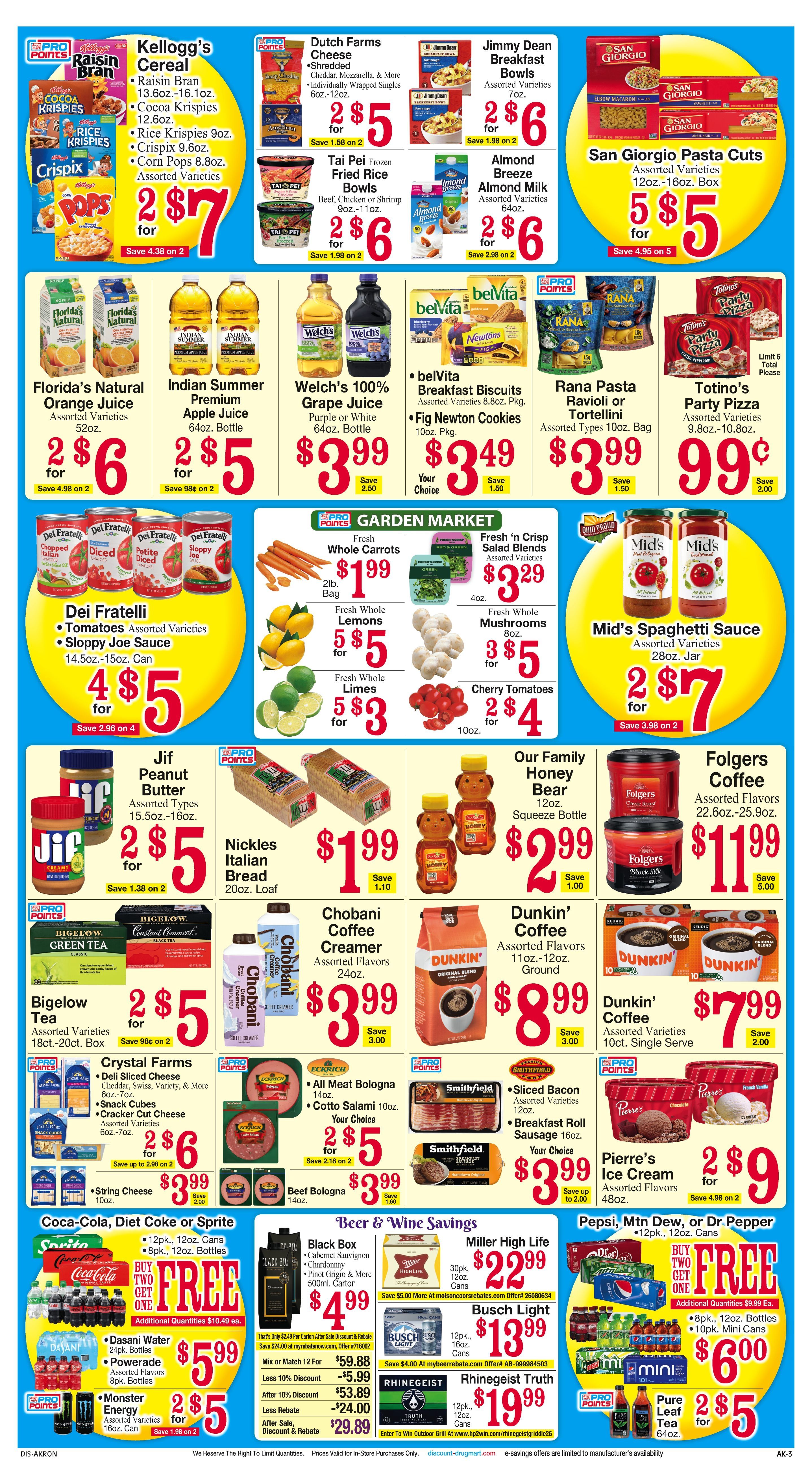 Discount Drug Mart (Ohio) Weekly Ad August 5 - 11, 2026