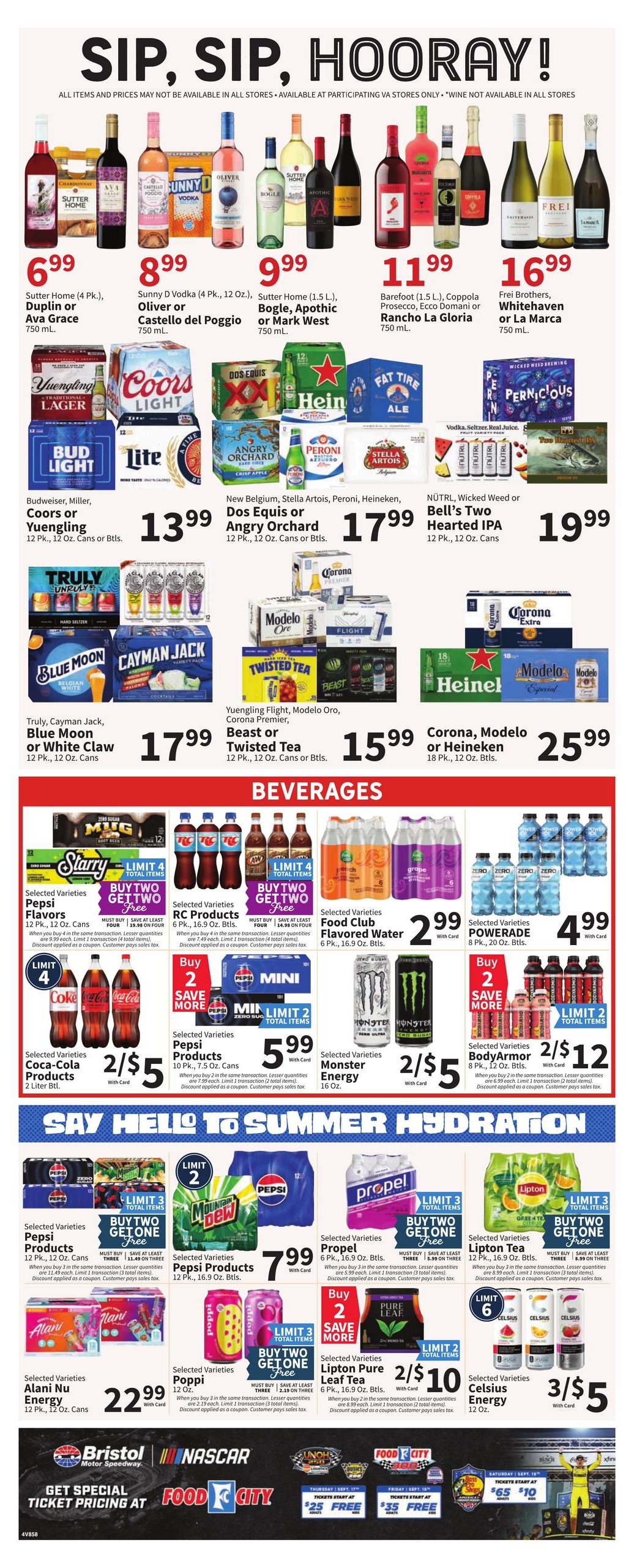 FoodCity (Pulaski Area, VA) Weekly Ad August 5 - 11, 2026