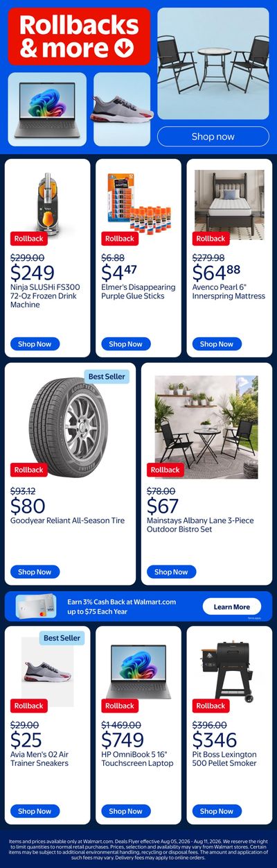 Walmart Weekly Ad August 5 - 11, 2026