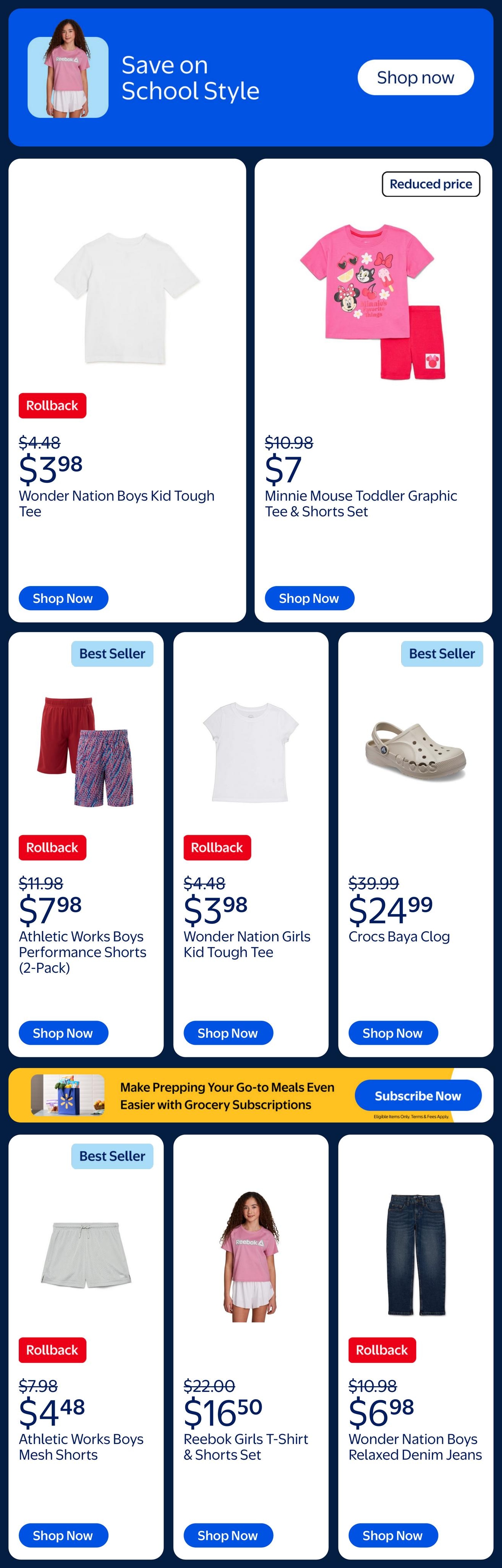 Walmart Weekly Ad August 5 - 11, 2026
