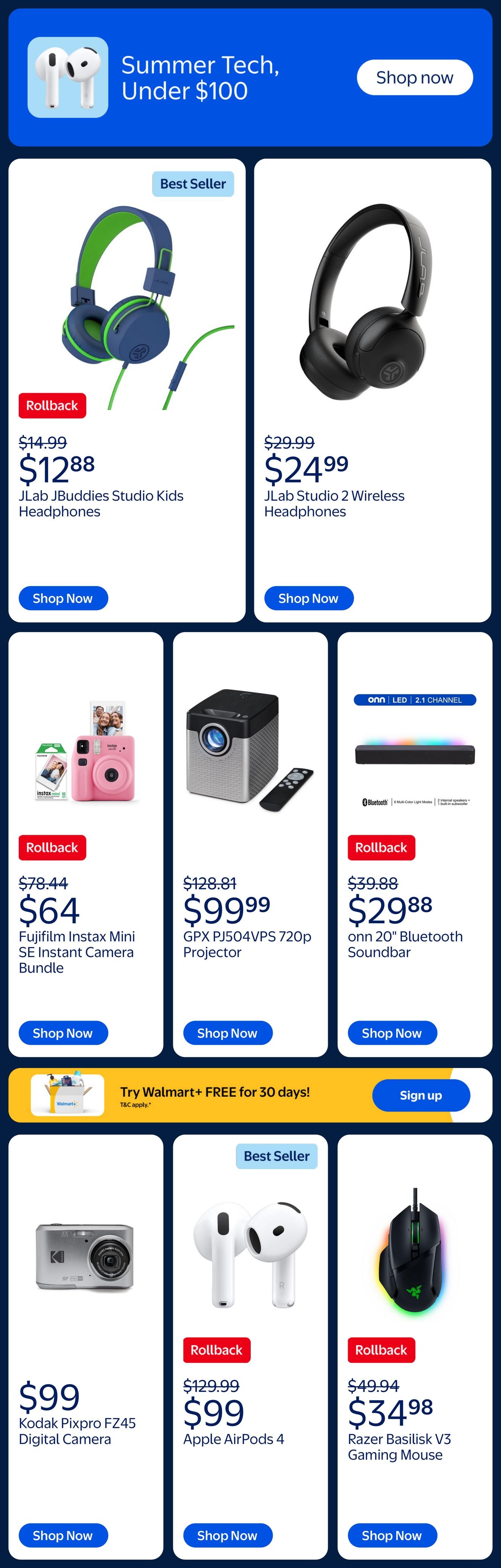 Walmart Weekly Ad August 5 - 11, 2026