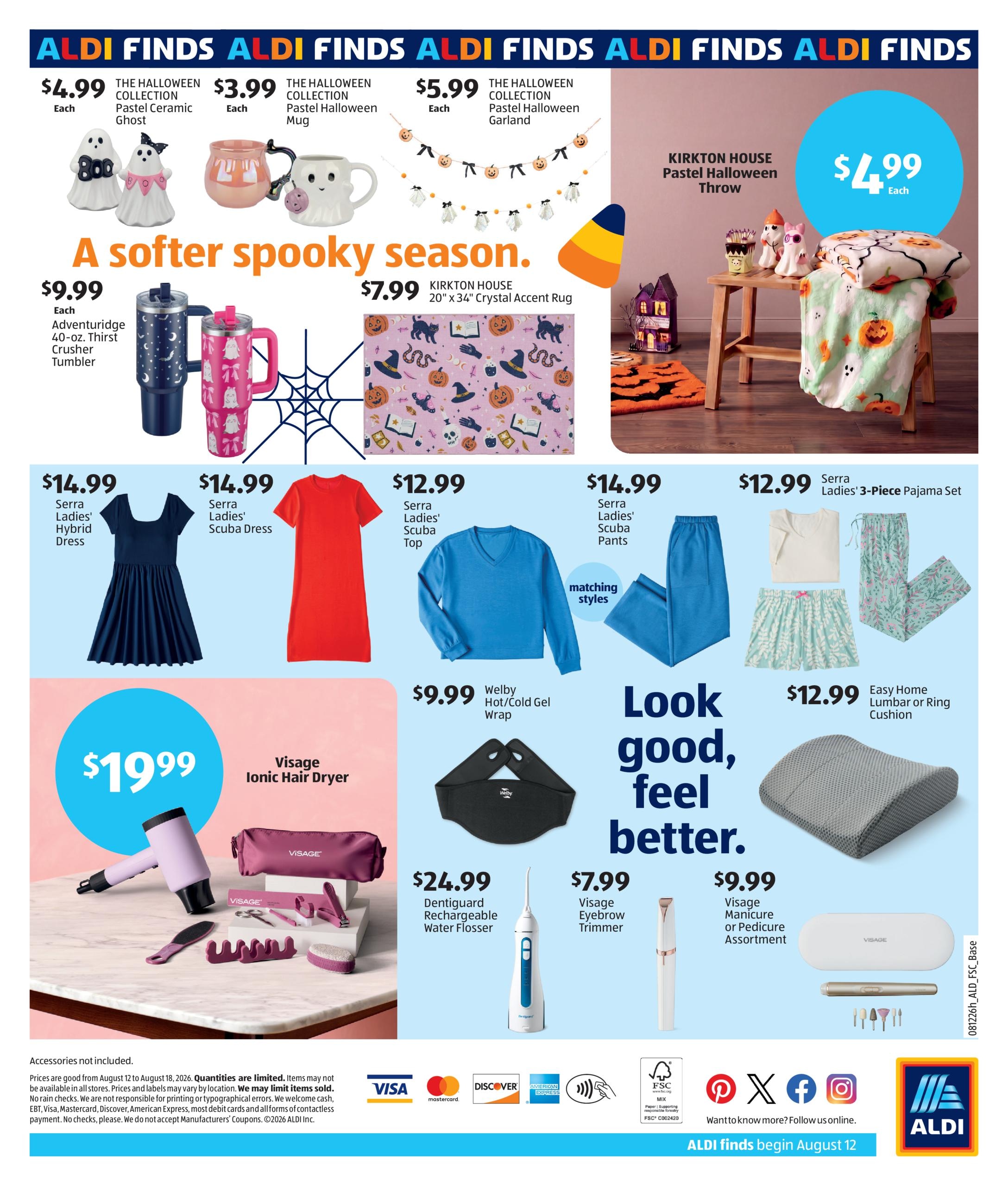 ALDI In Store Weekly Ad August 12 - 18, 2026