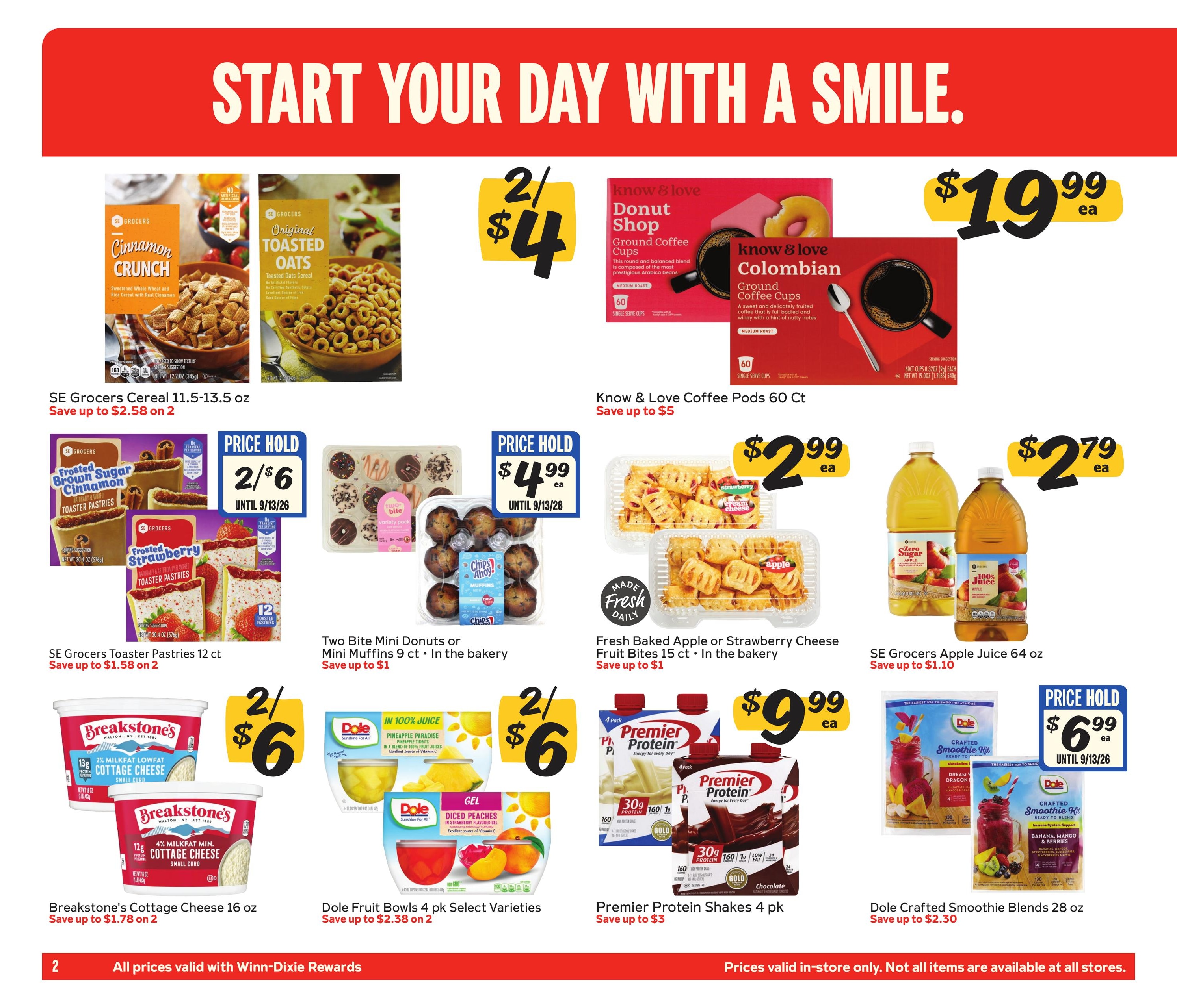 Winn-Dixie In-Store Weekly Ad August 5 - 18, 2026