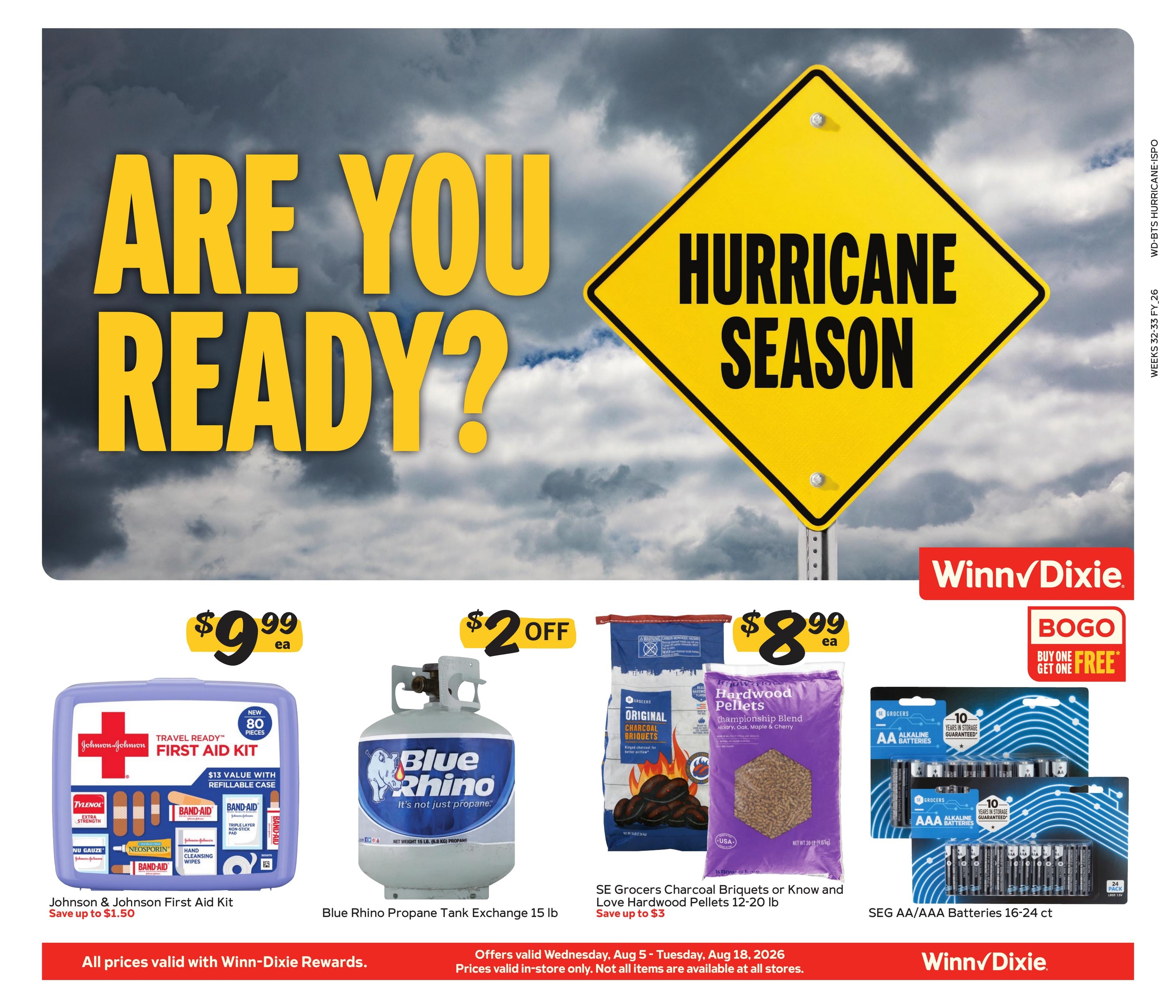 Winn-Dixie In-Store Weekly Ad August 5 - 18, 2026