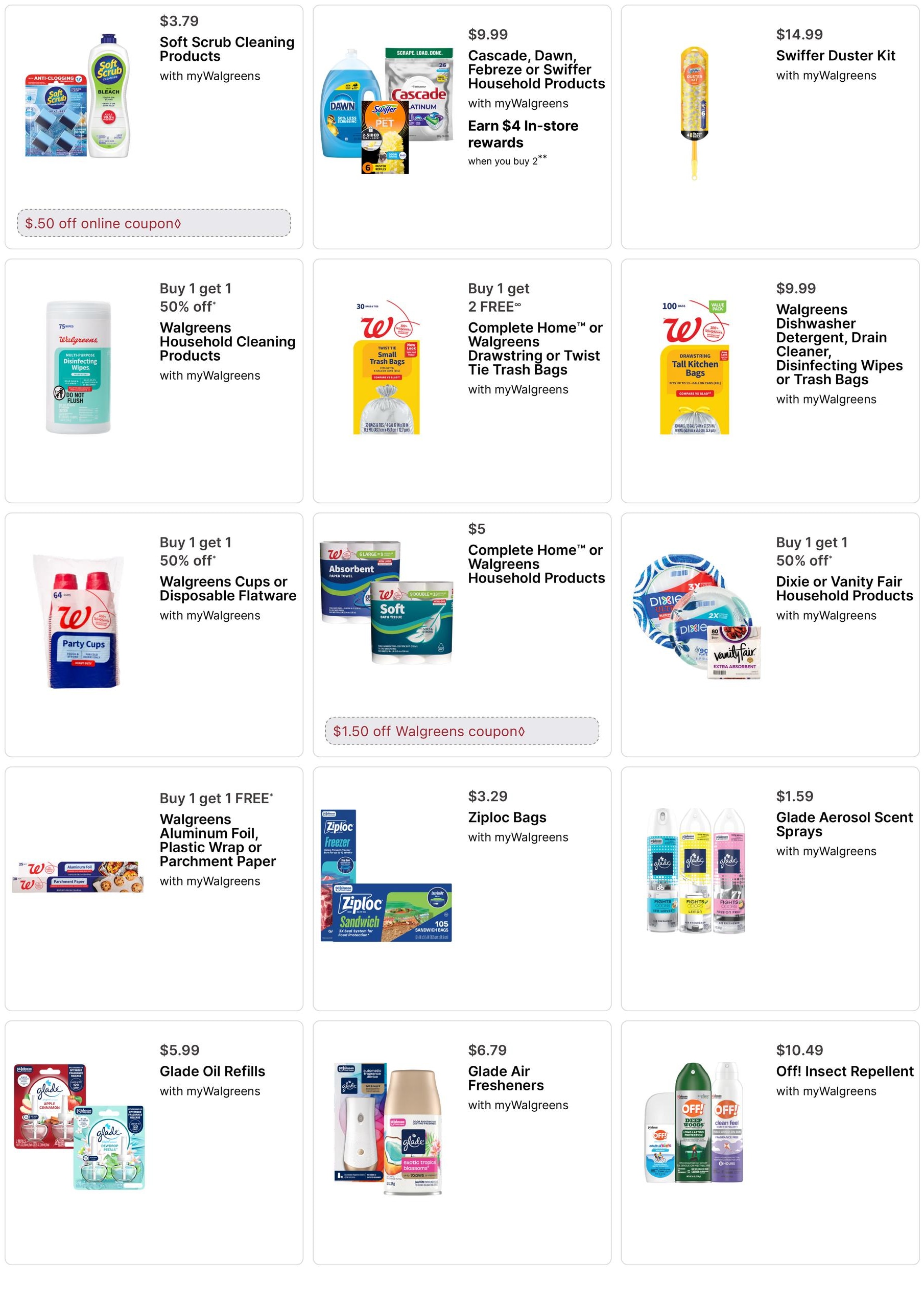 Walgreens (Alliance Area, NC) Weekly Ad August 9 - 15, 2026