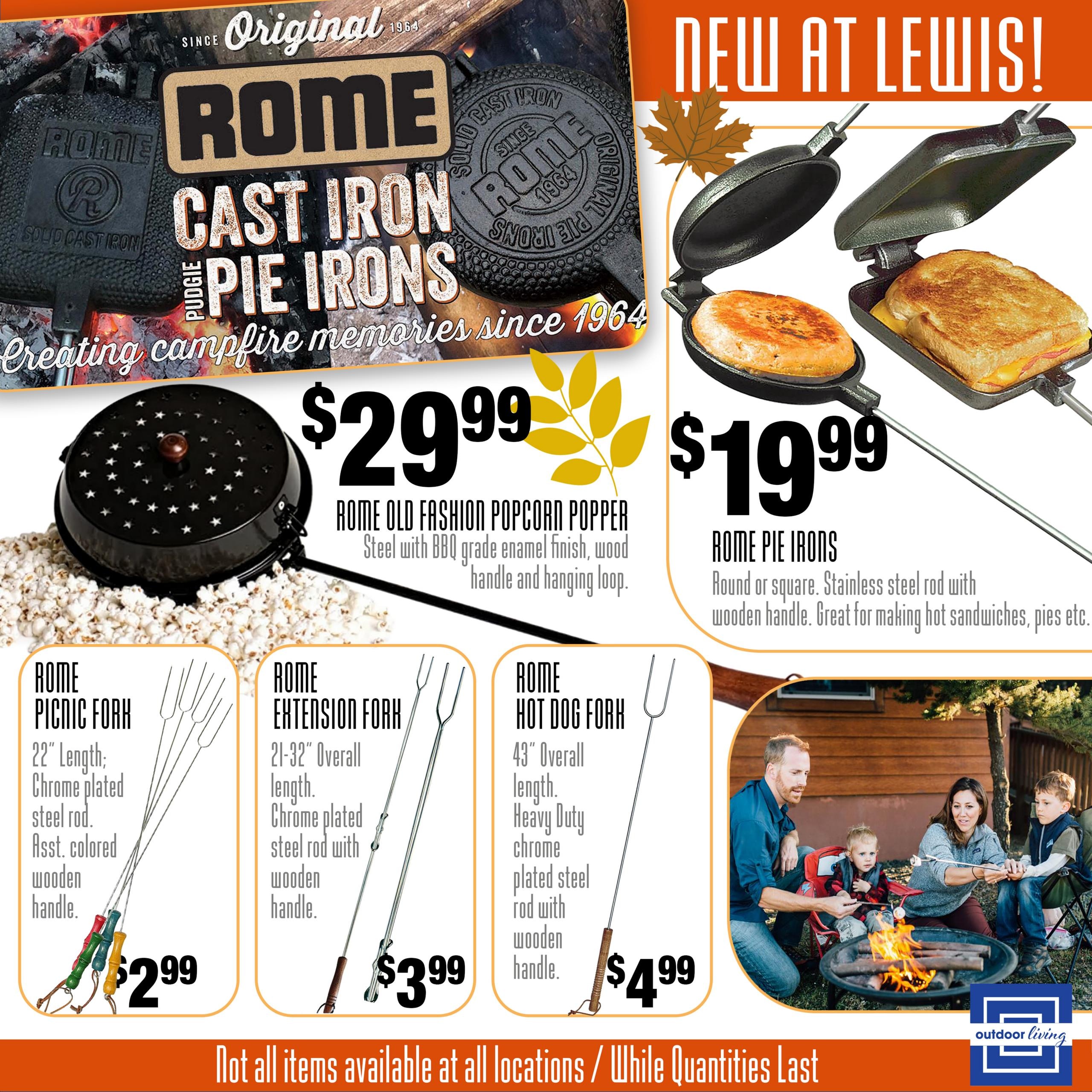 Lewis Drug (IA, SD) August Fire Pit Weekly Ad August 5 - 31, 2026