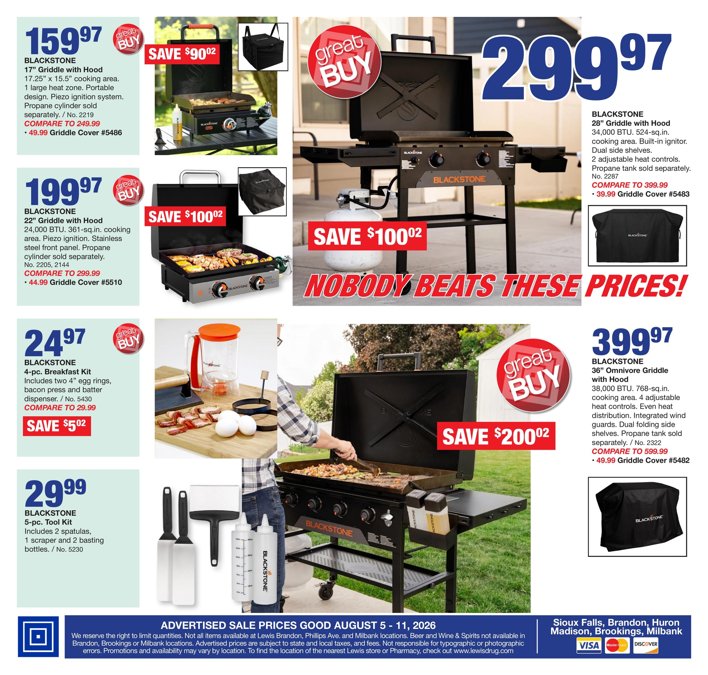 Lewis Drug (IA, SD) Weekly Ad August 5 - 11, 2026