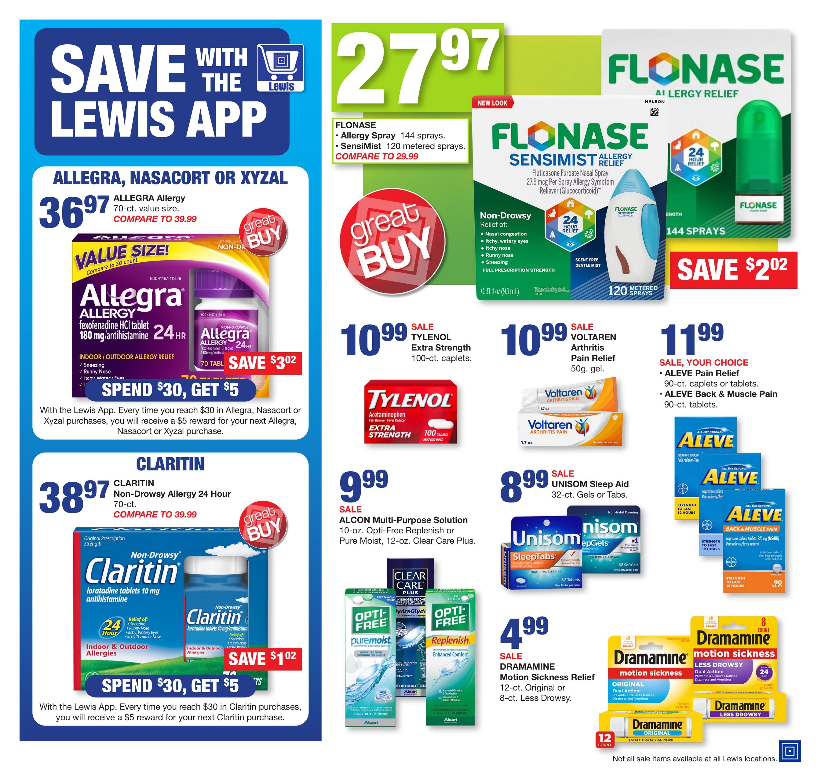 Lewis Drug (IA, SD) Weekly Ad August 5 - 11, 2026