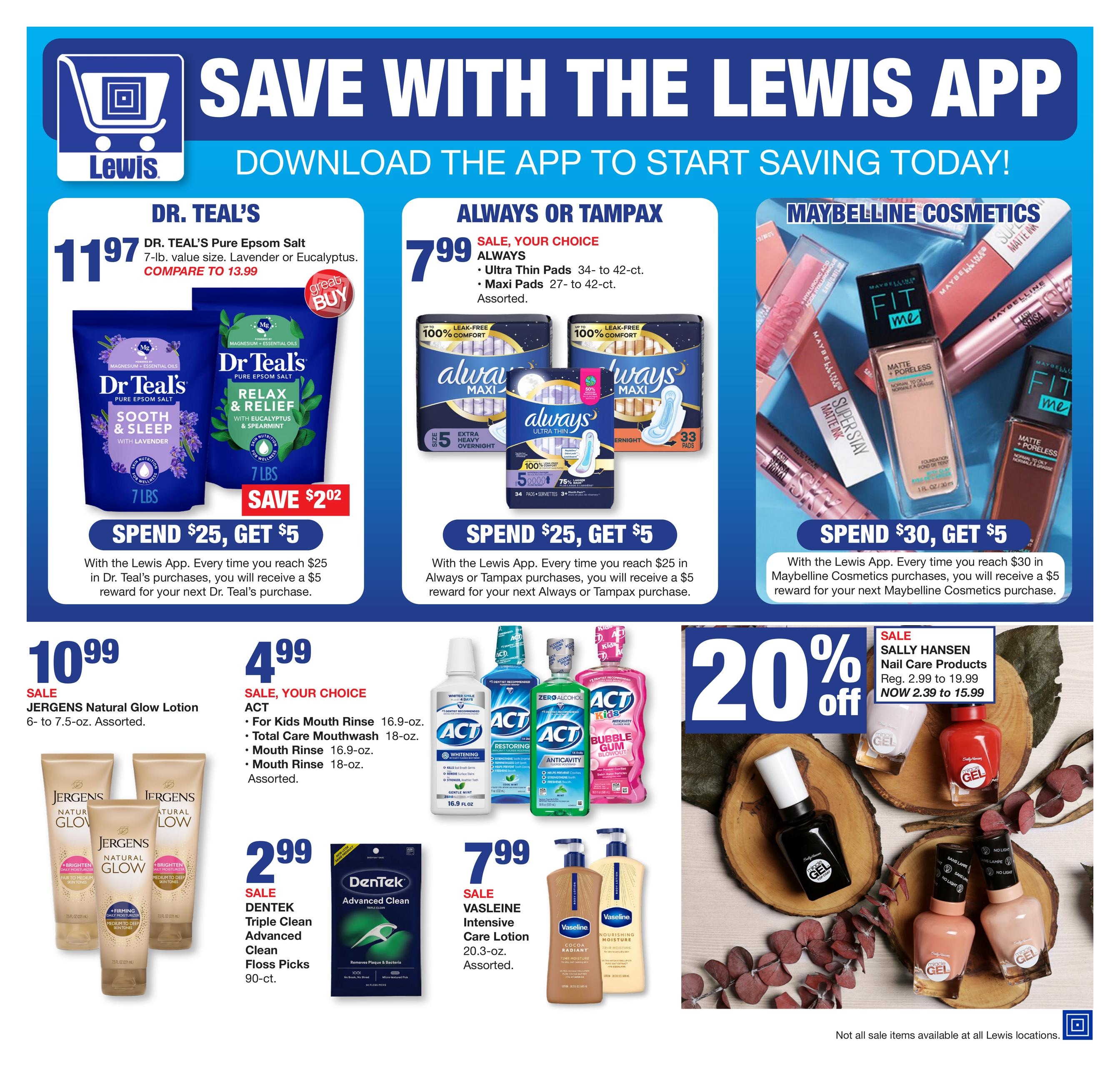 Lewis Drug (IA, SD) Weekly Ad August 5 - 11, 2026