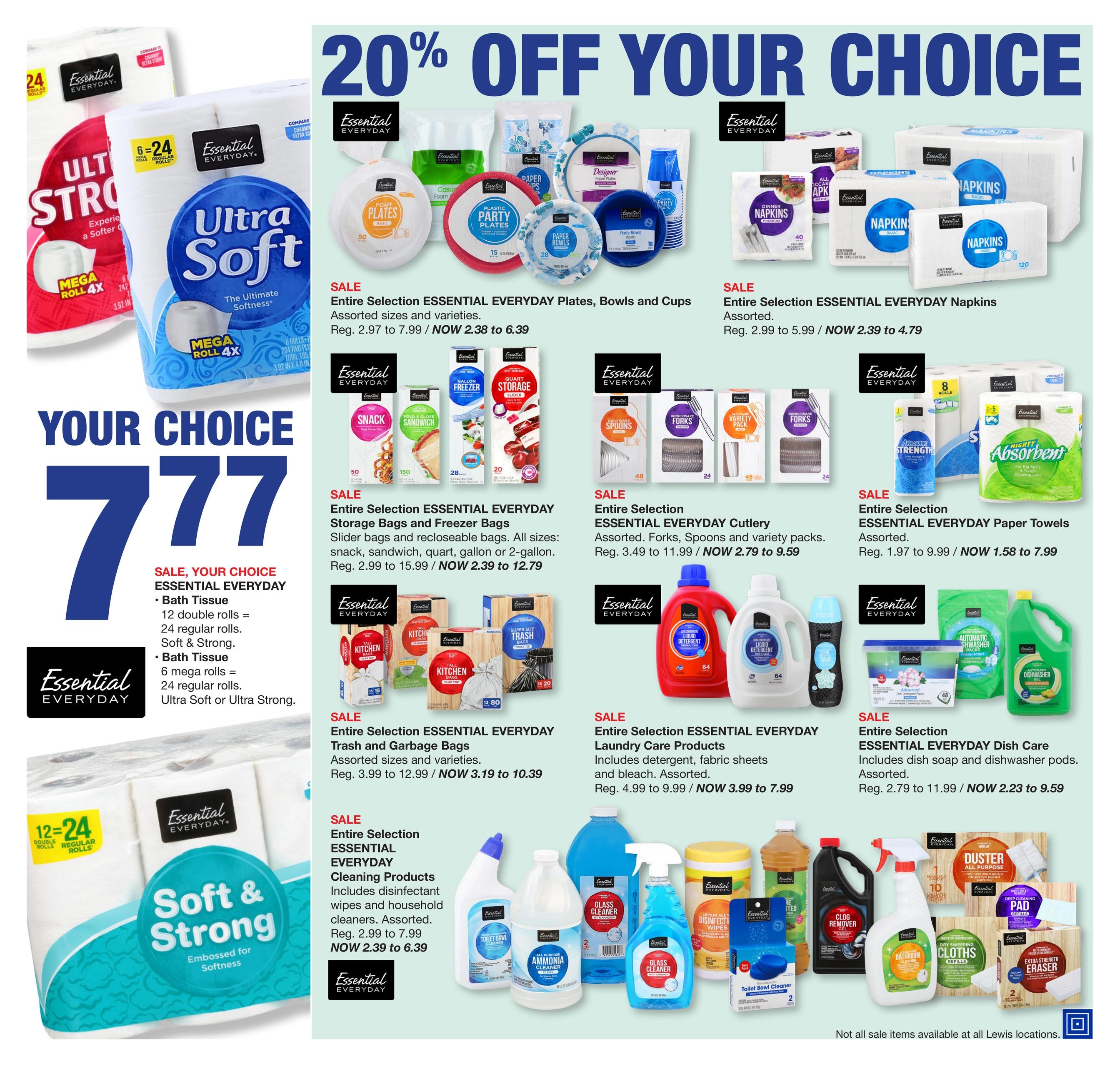 Lewis Drug (IA, SD) Weekly Ad August 5 - 11, 2026