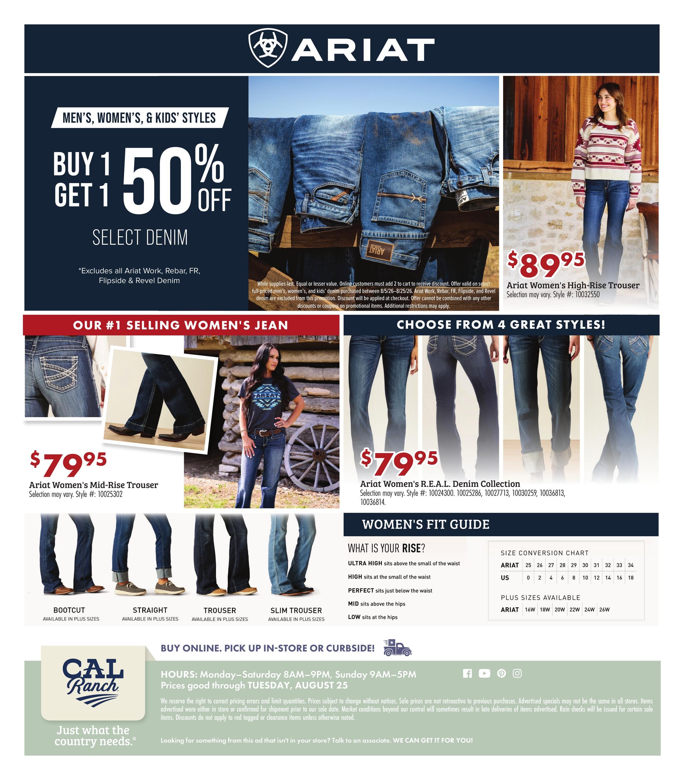 C-A-L Ranch Stores (AZ, NV, UT) Summer Harvest Savings Weekly Ad August 5 - 25, 2026