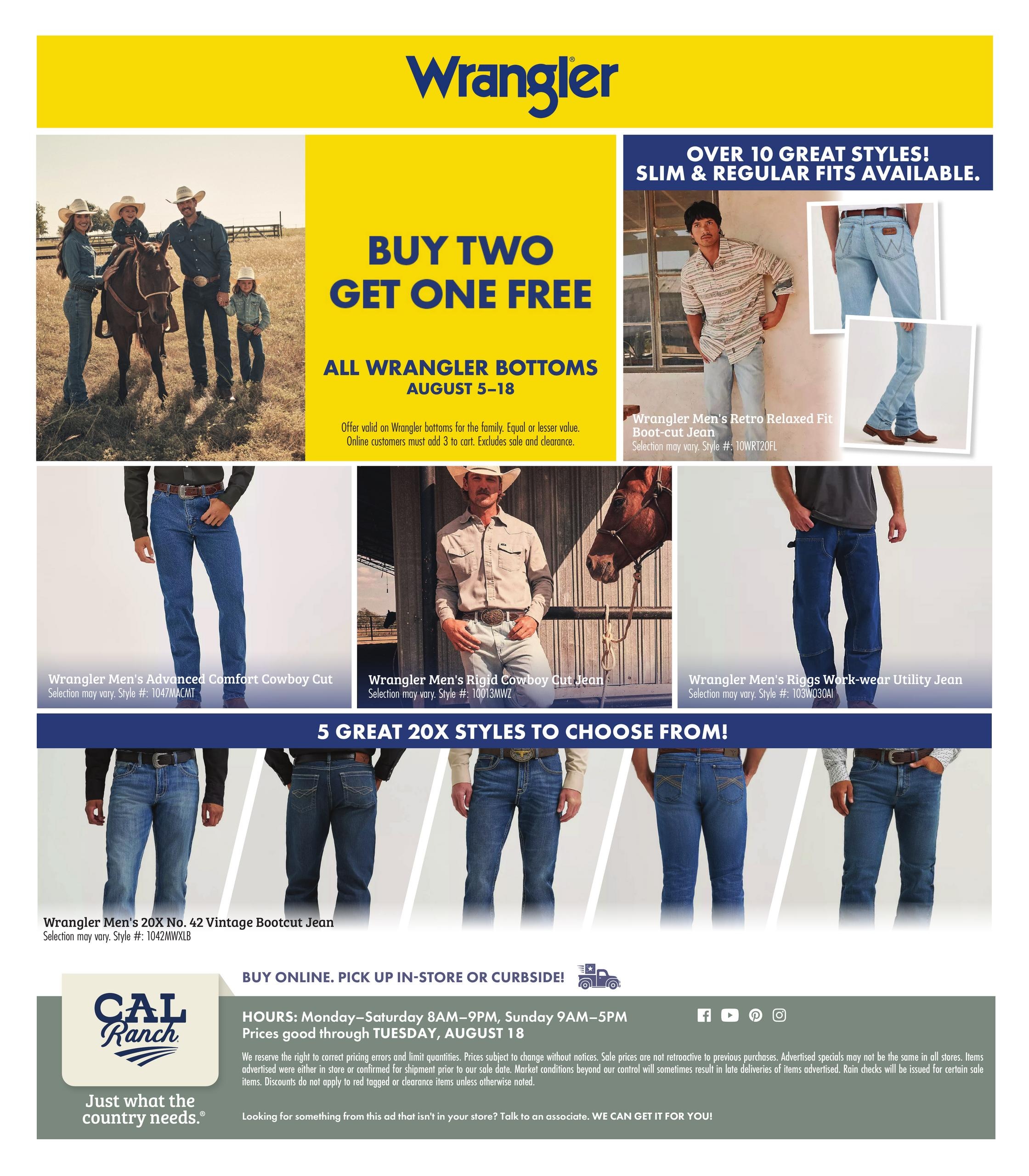 C-A-L Ranch Stores (AZ, NV, UT) Summer Harvest Savings Weekly Ad August 5 - 25, 2026