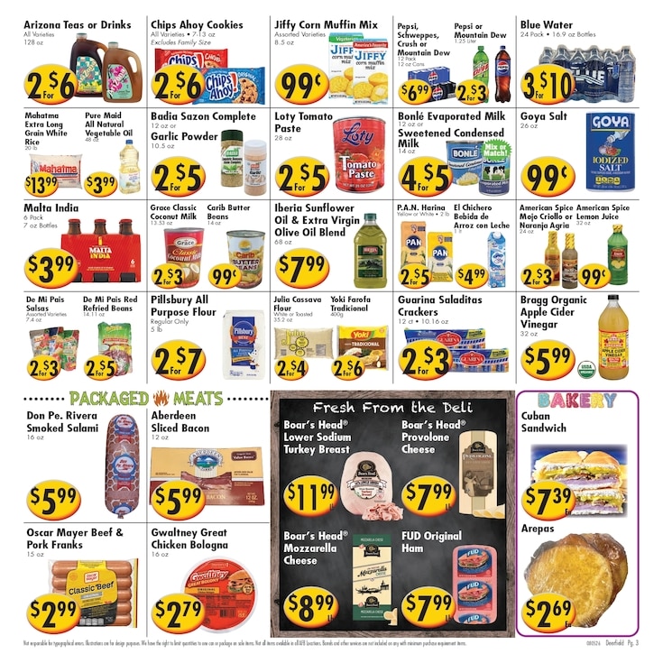 Ideal Food Basket (202 West Hillsboro Blvd, Deerfield Beach, FL) Weekly Ad August 5 - 11, 2026