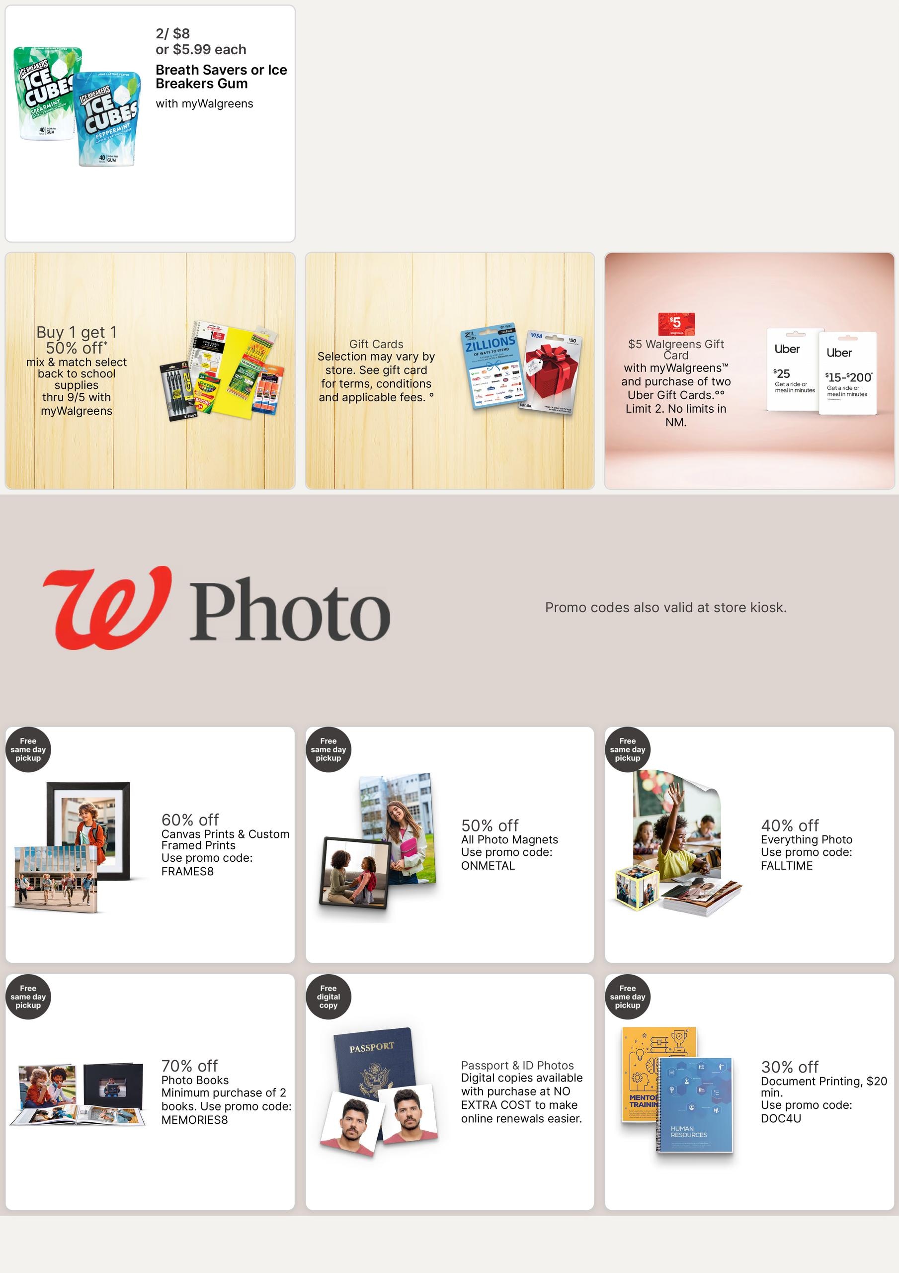Walgreens (OR, WA) Weekly Ad August 9 - 15, 2026