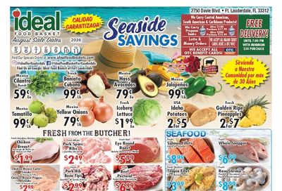 Ideal Food Basket (2750 Davie Blvd, Fort Lauderdale, FL) Weekly Ad August 5 - 11, 2026