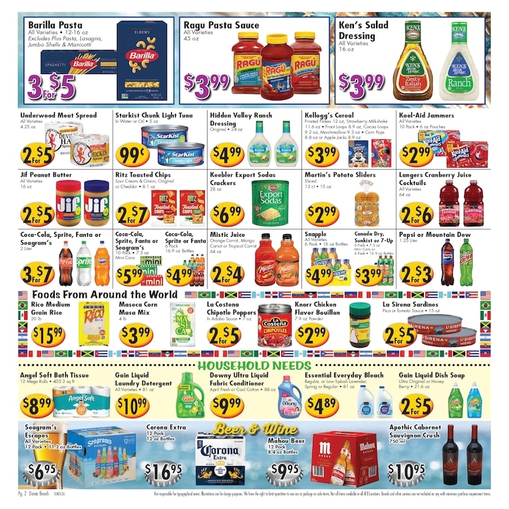 Ideal Food Basket (308 East Dania Blvd, Dania Beach, FL) Weekly Ad August 5 - 11, 2026