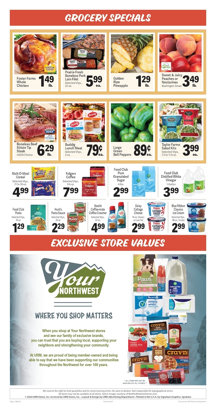 Fresh Foods Marketplace Weekly Ad August 5 - 11, 2026