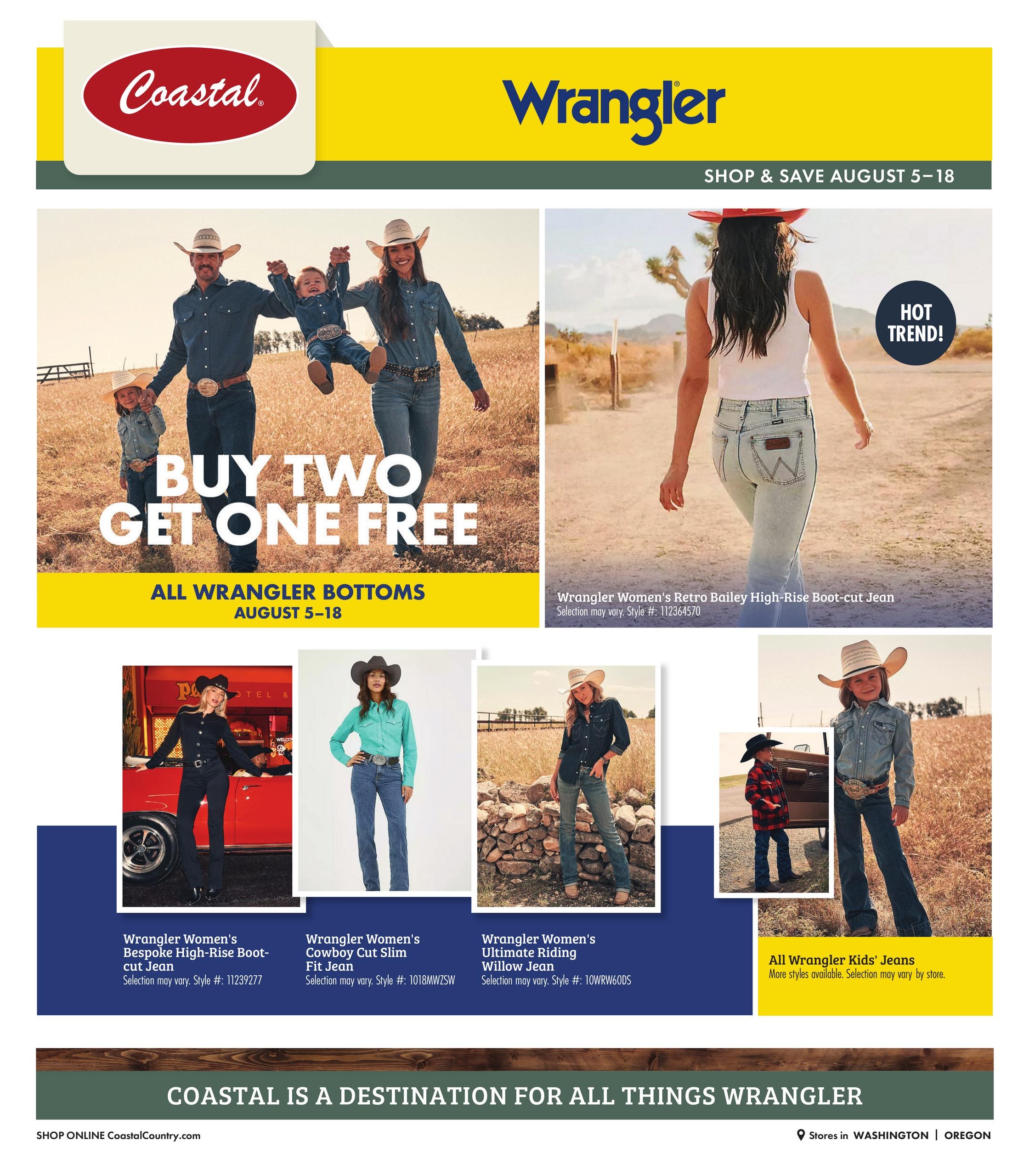 Coastal Farm (OR, WA) Summer Harvest Savings Weekly Ad August 5 - 25, 2026