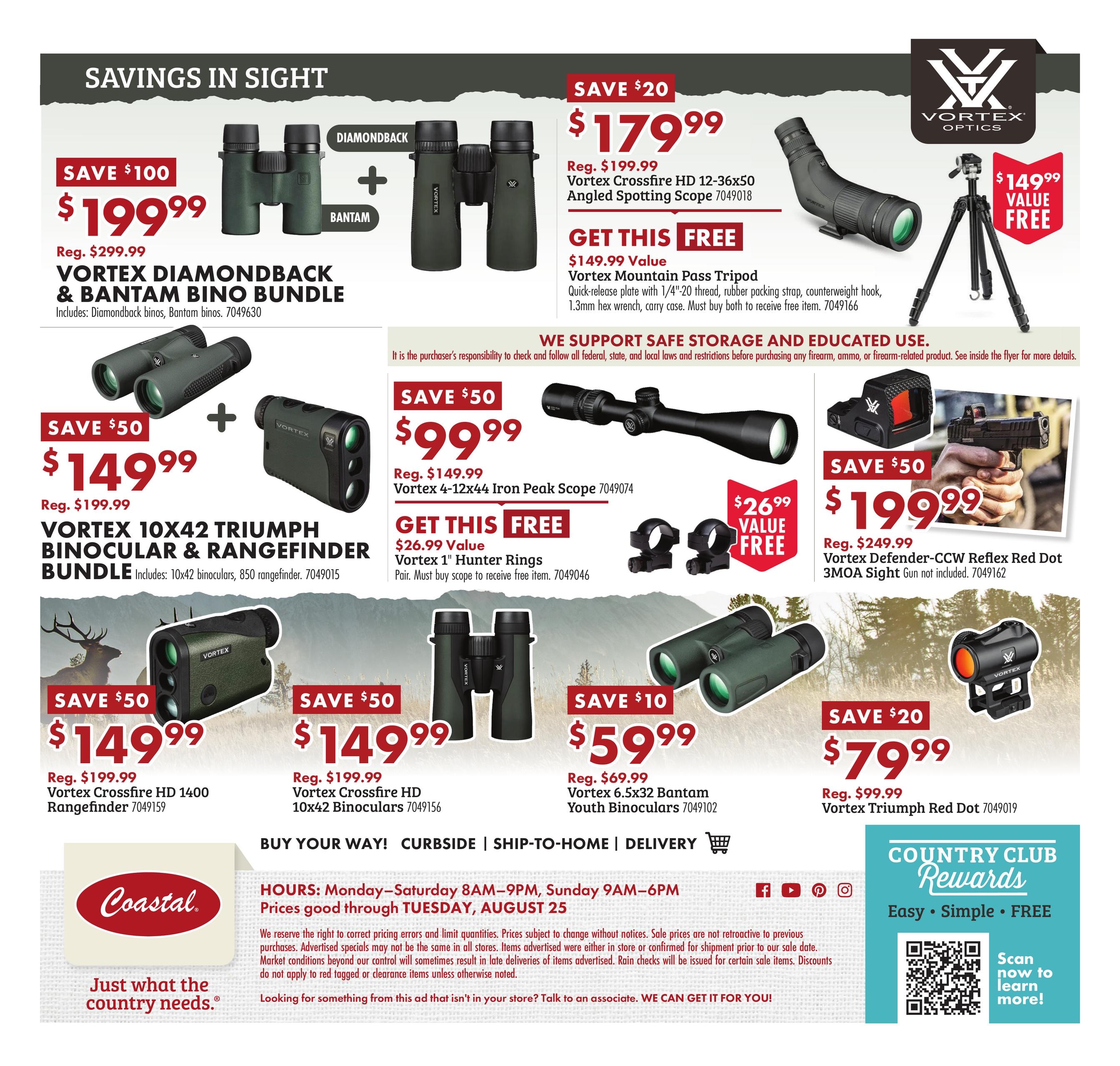 Coastal Farm (OR, WA) Summer Harvest Savings Weekly Ad August 5 - 25, 2026