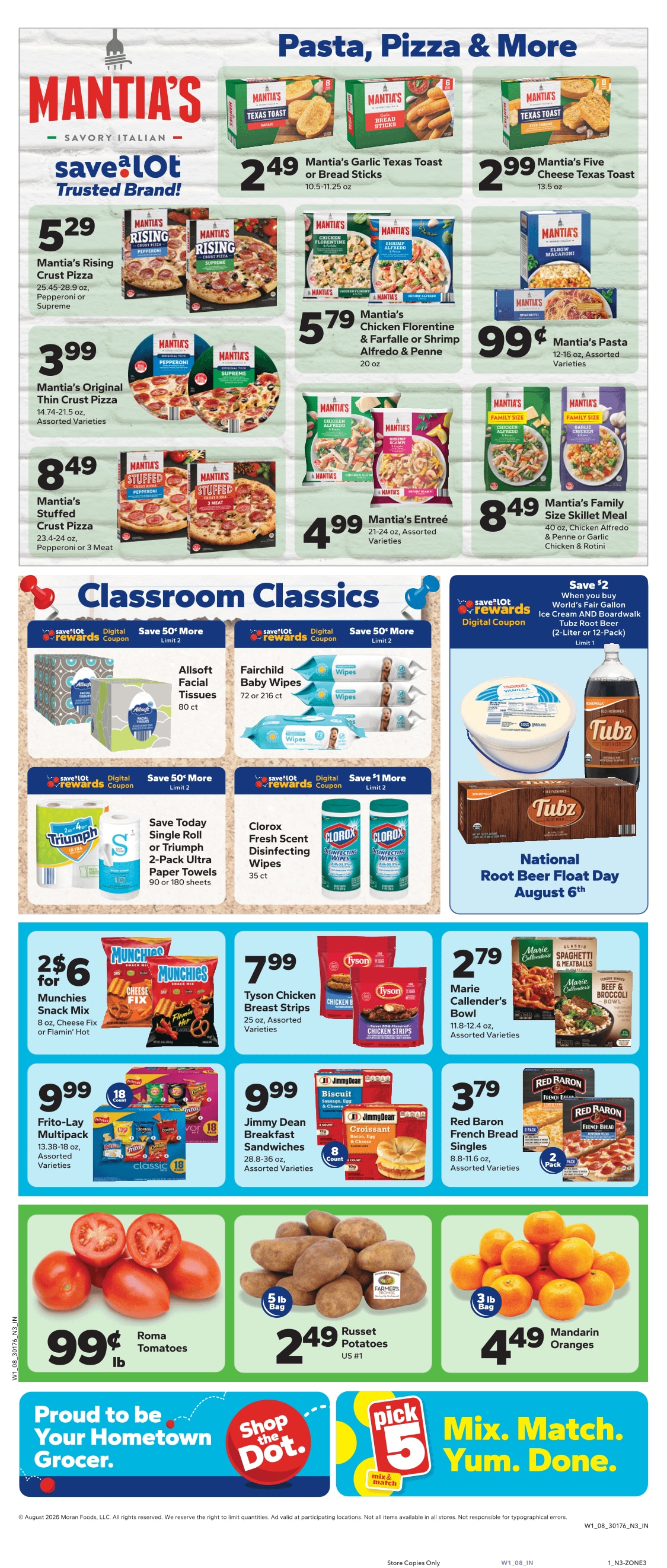 Save a Lot Food Stores (Keyser, WV) Weekly Ad August 5 - 11, 2026