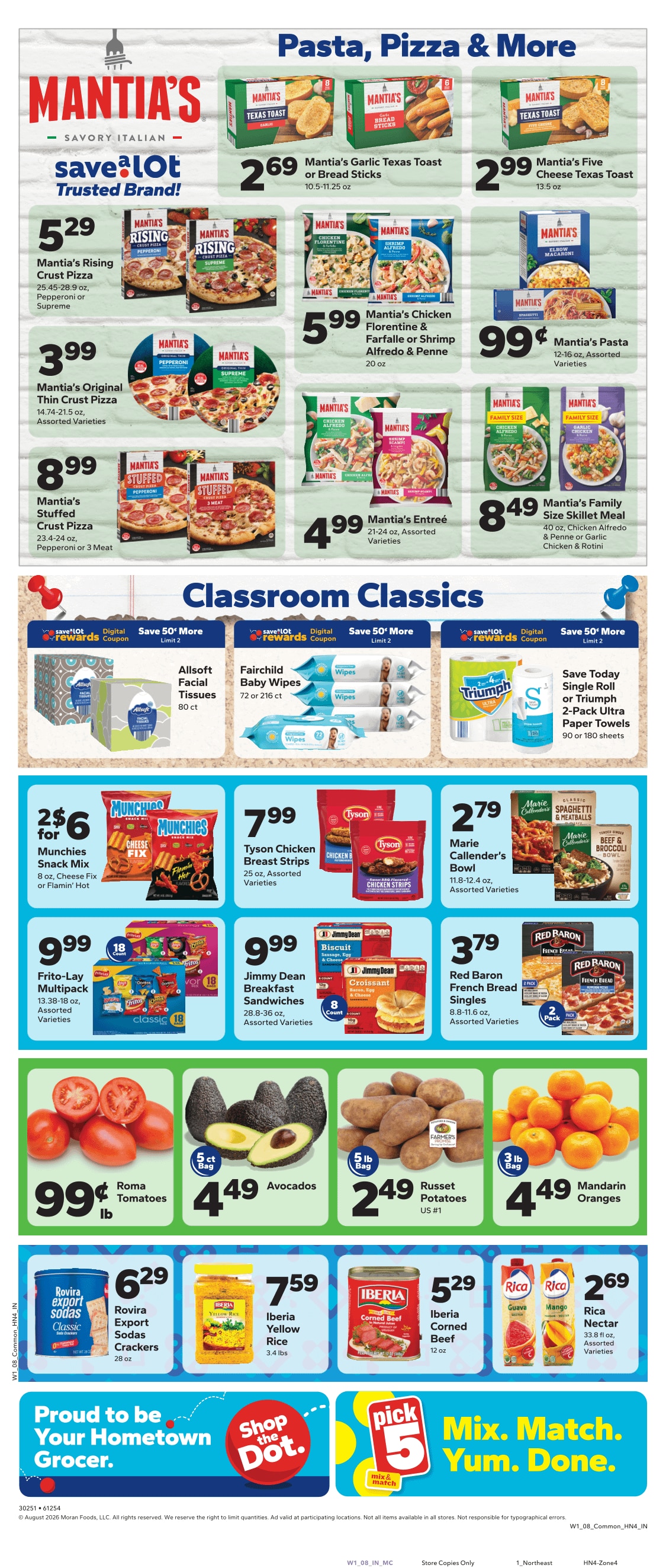 Save a Lot Food Stores (Forestville, MD) Weekly Ad August 5 - 11, 2026