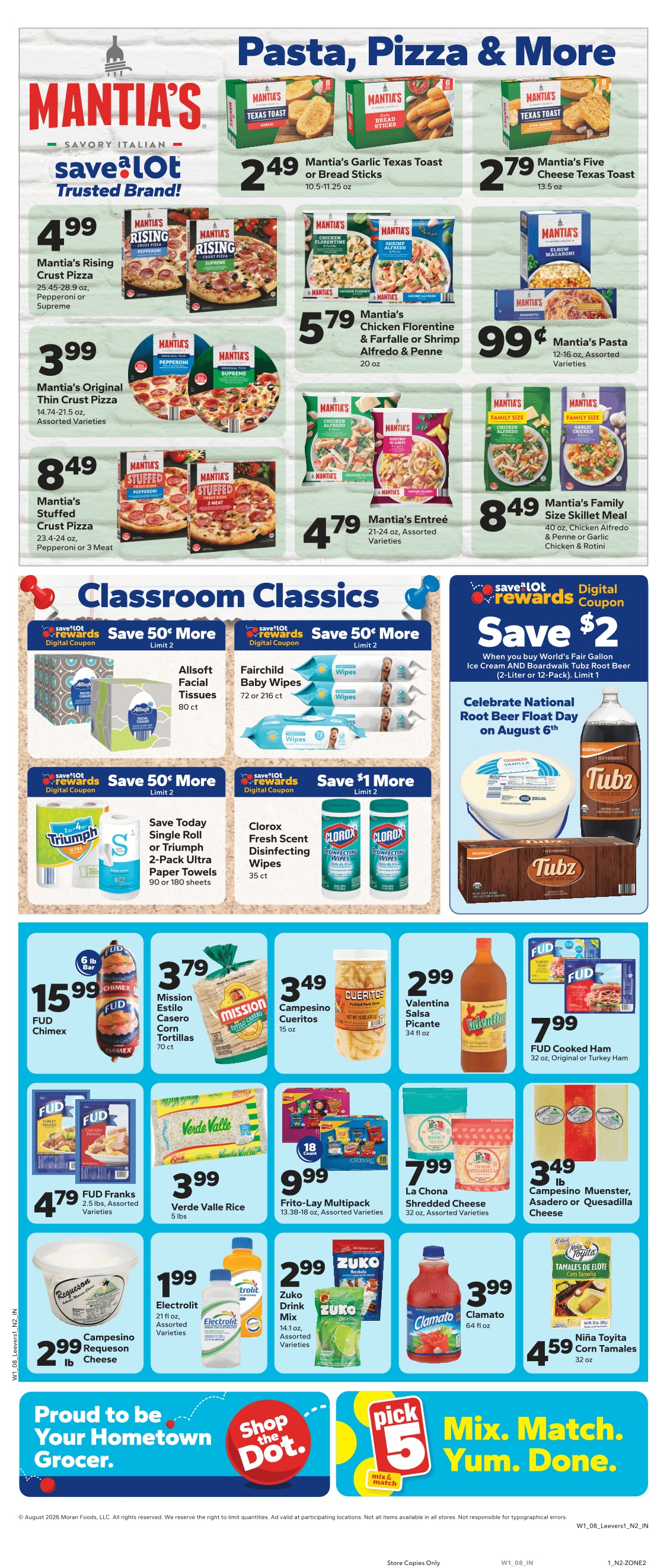 Save a Lot Food Stores (Denver and Pueblo, CO) Weekly Ad August 5 - 11, 2026