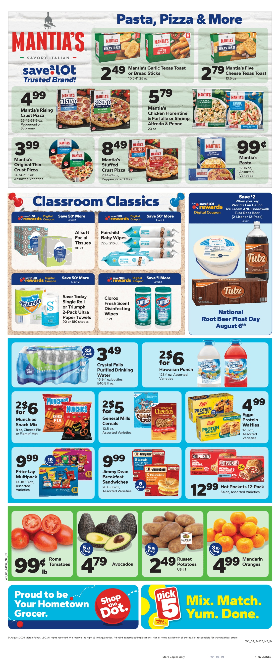 Save a Lot Food Stores (Lake City, FL) Weekly Ad August 5 - 11, 2026