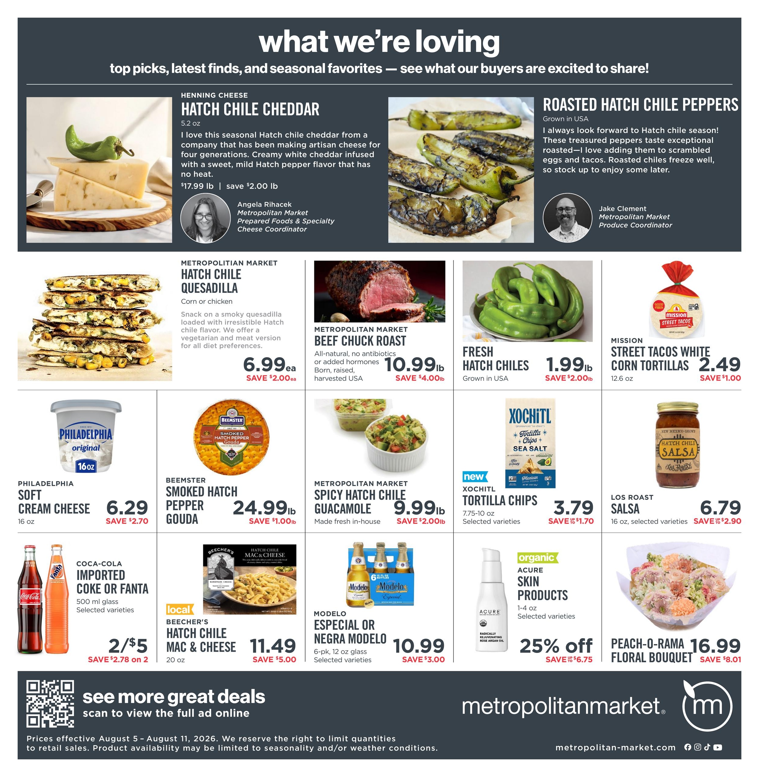 Metropolitan Market Weekly Ad August 5 - 11, 2026