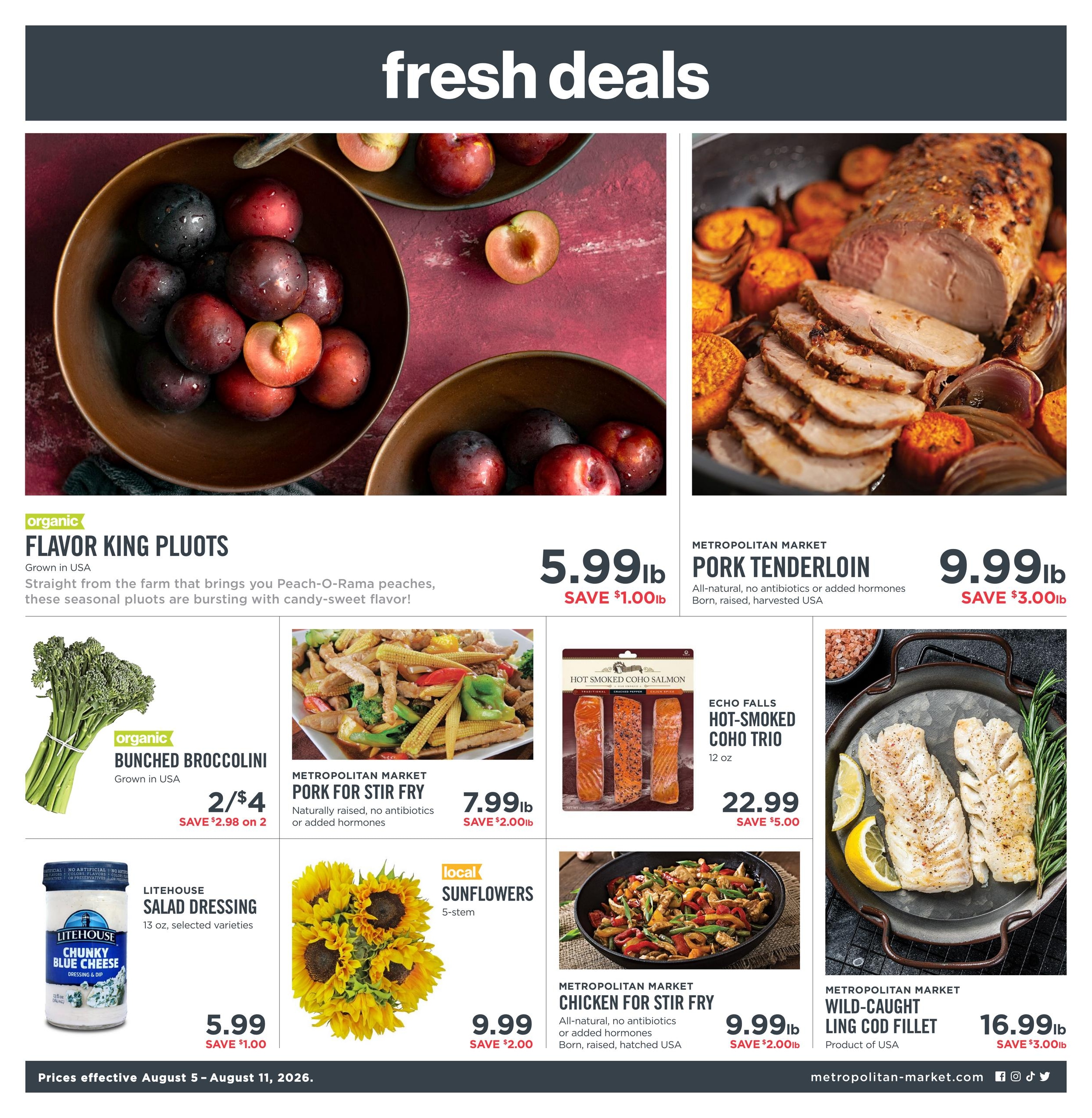 Metropolitan Market Weekly Ad August 5 - 11, 2026