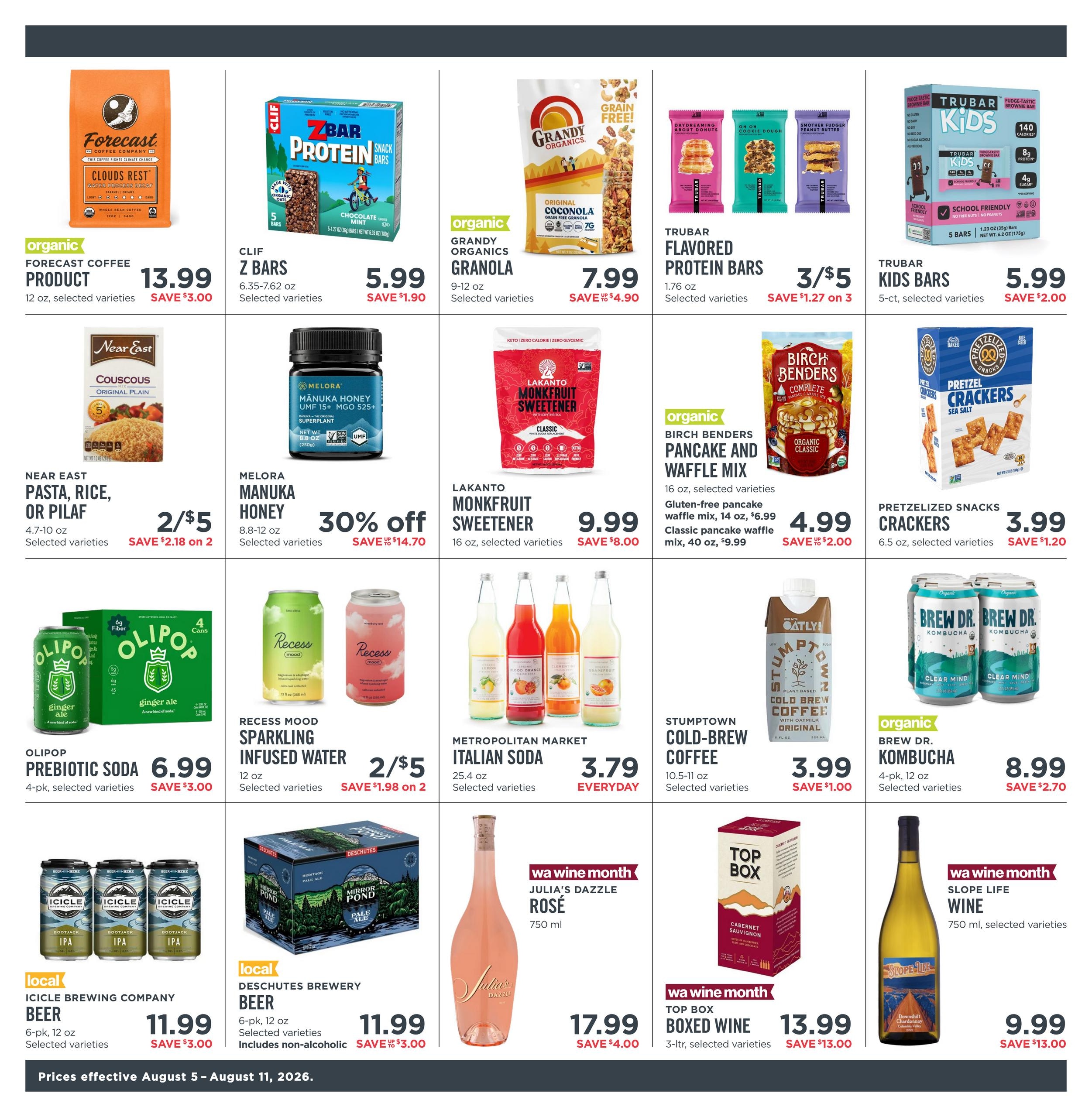 Metropolitan Market Weekly Ad August 5 - 11, 2026