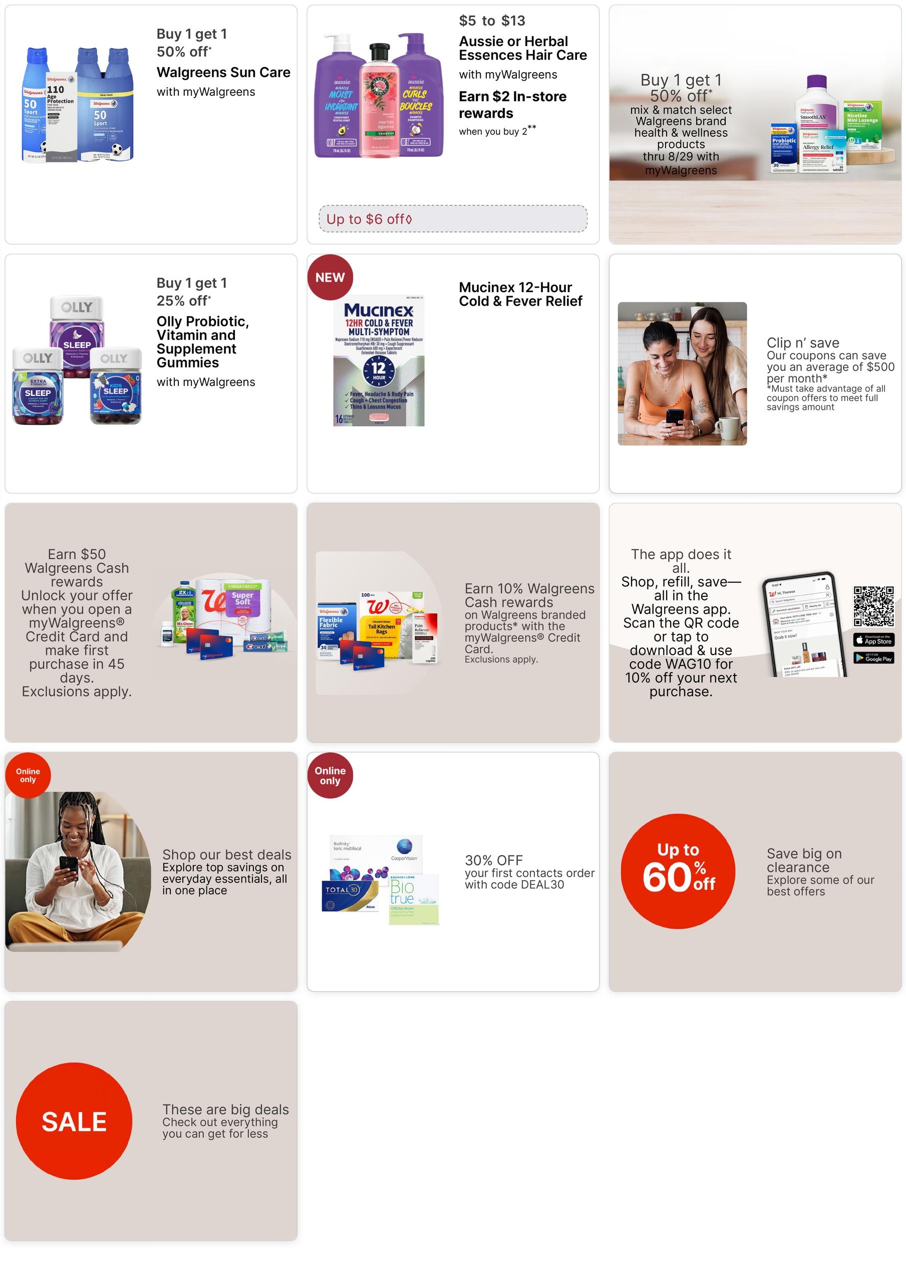 Walgreens (Argillite Area, KY) Weekly Ad August 9 - 15, 2026