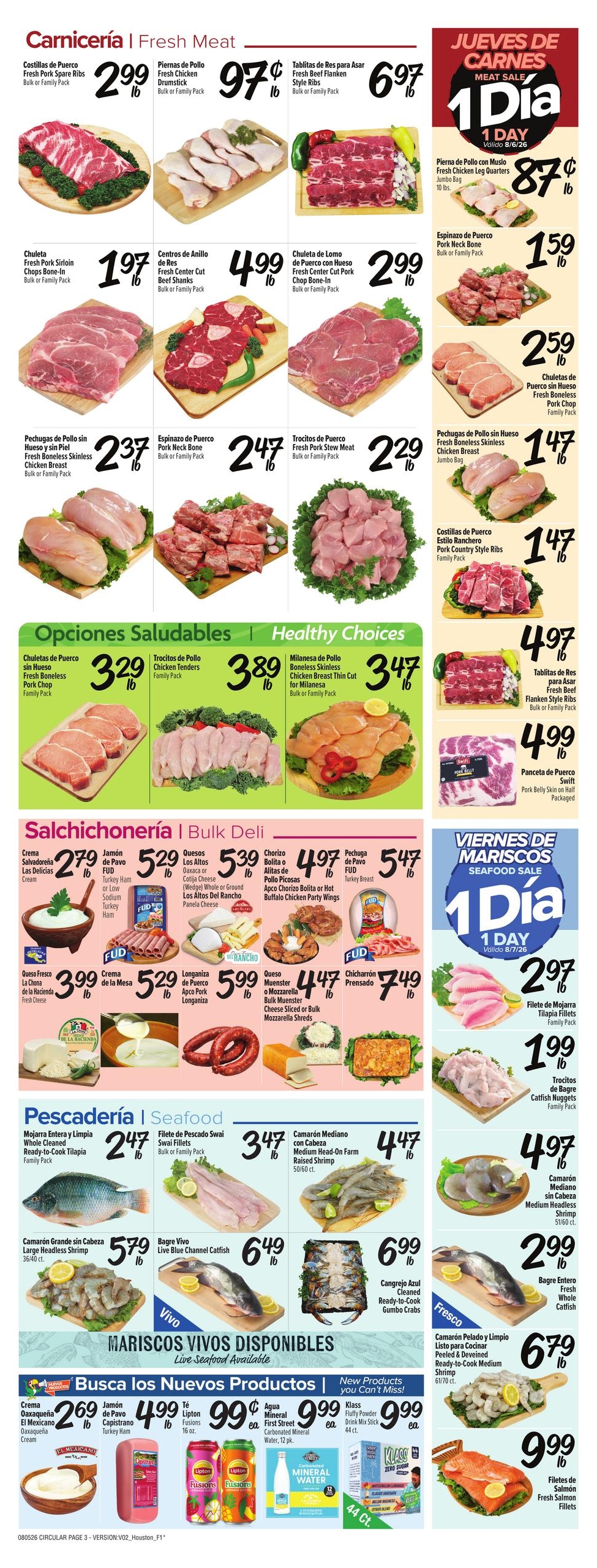 Fiesta Mart (Houston–Pearland Area, TX) Weekly Ad August 5 - 11, 2026