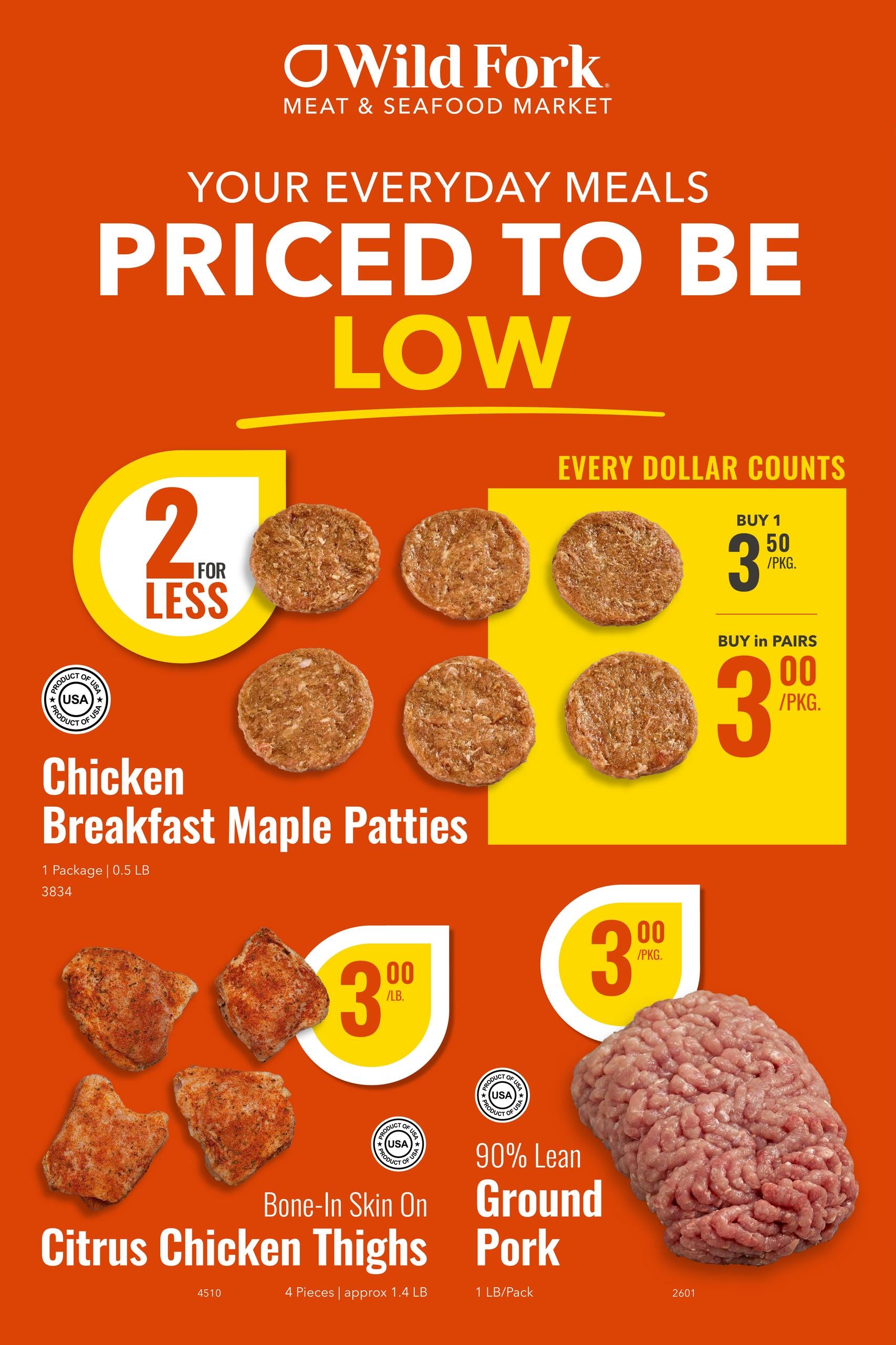 Wild Fork (AZ, FL, IL, NJ, NY, PA, WI) Weekly Ad August 5 - 11, 2026