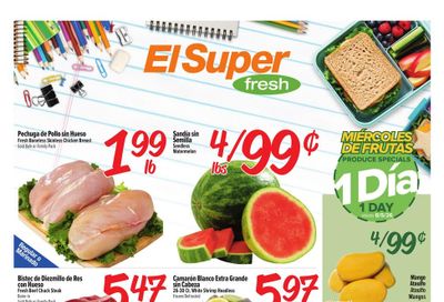 El Super Fresh Weekly Ad August 5 - 11, 2026
