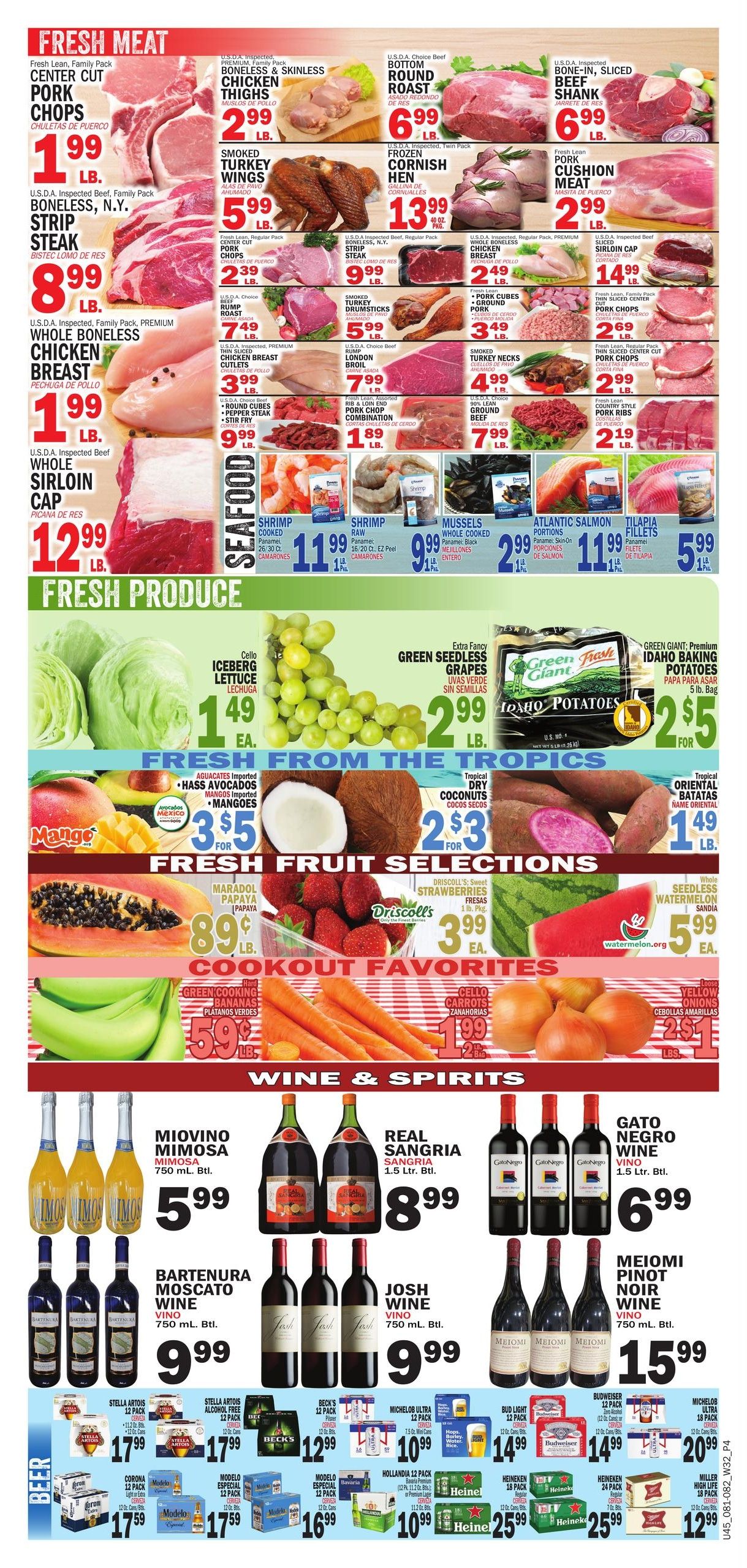 Bravo Supermarket (Davie–Miramar Area, FL) Bravo Florida Weekly Weekly Ad August 6 - 12, 2026
