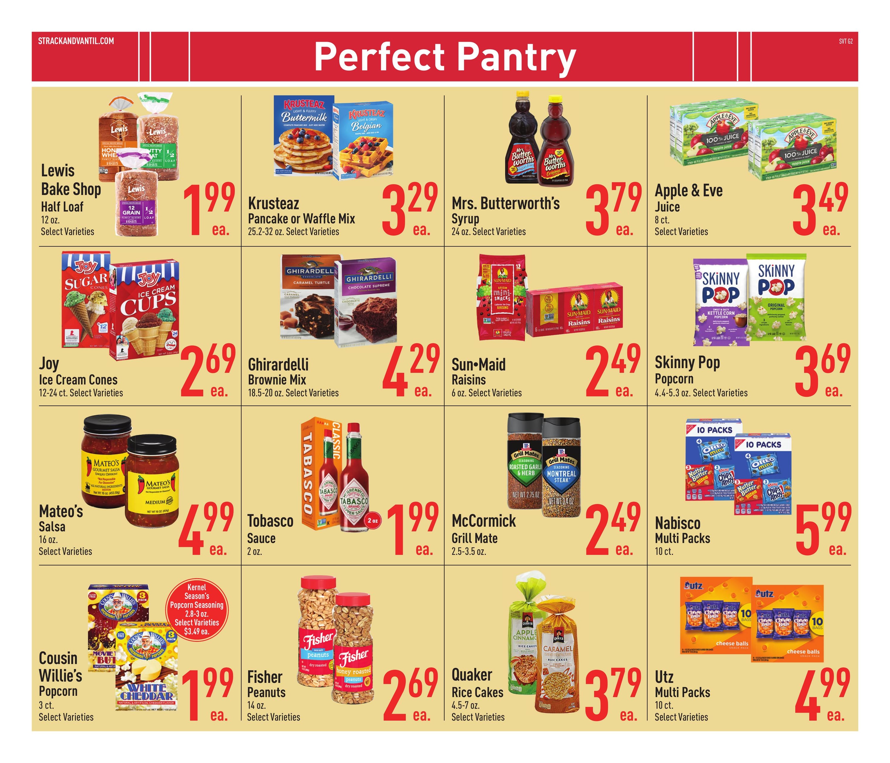 Strack & Van Til August Savings Guide Weekly Ad August 5 - September 1, 2026