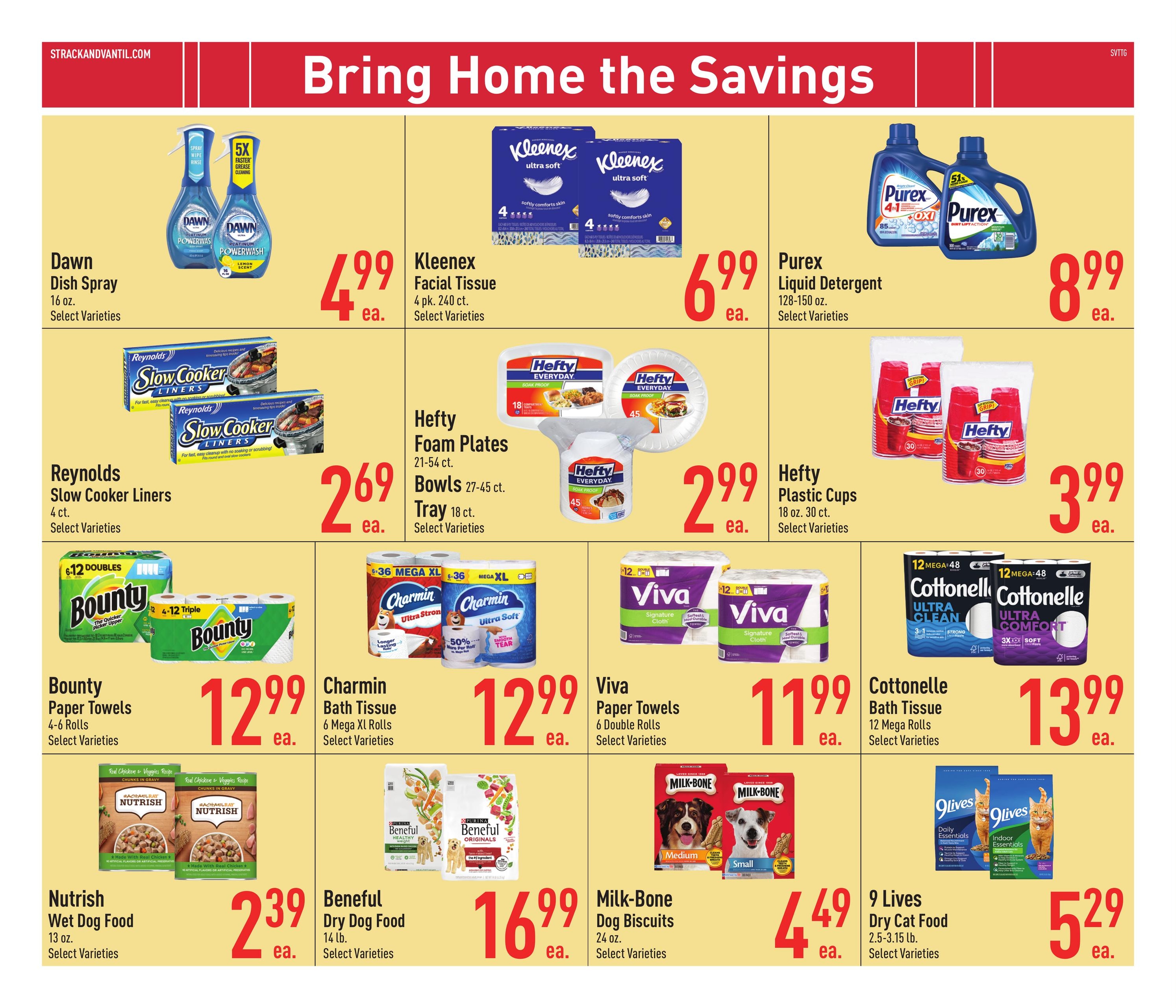 Strack & Van Til August Savings Guide Weekly Ad August 5 - September 1, 2026