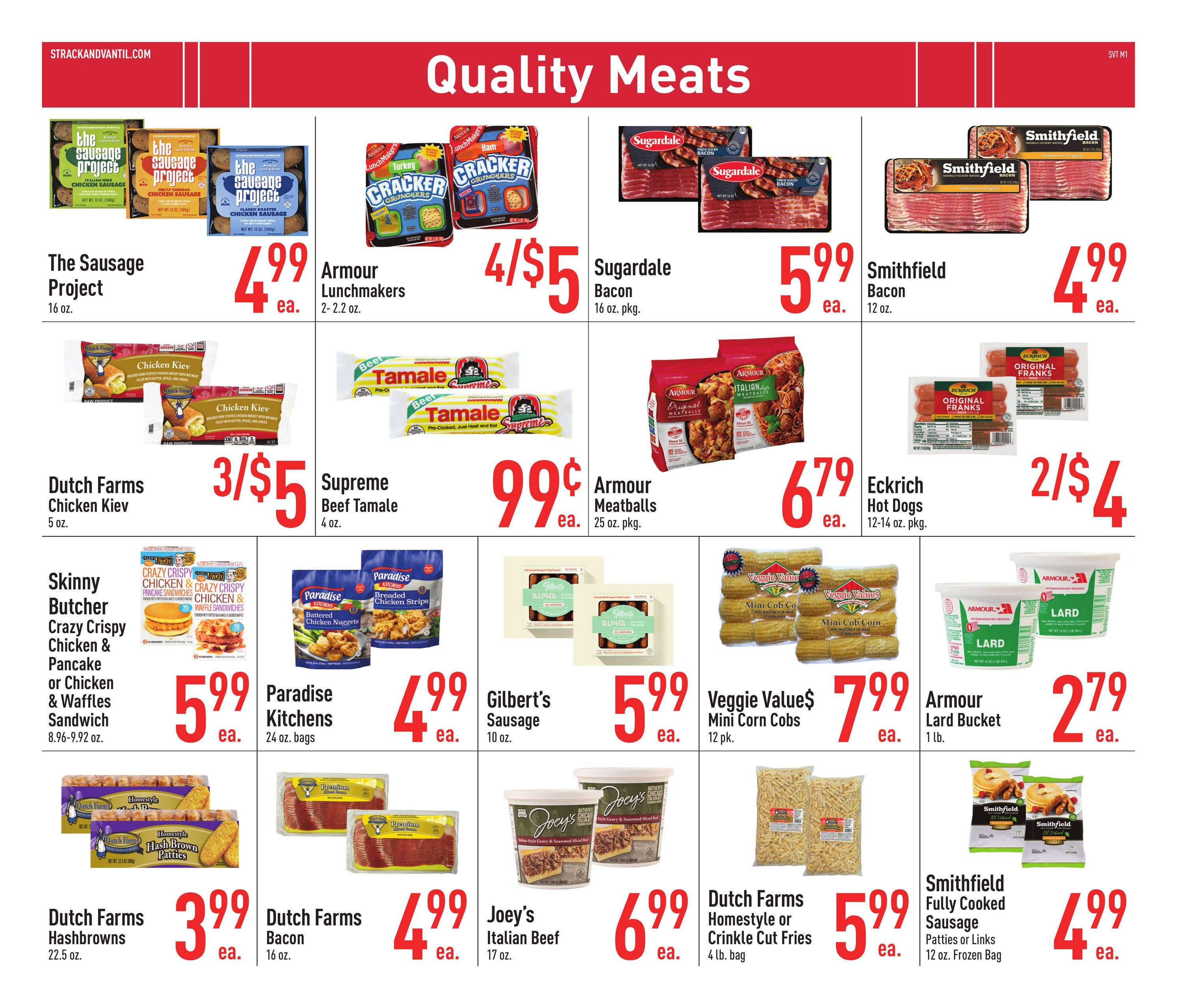 Strack & Van Til August Savings Guide Weekly Ad August 5 - September 1, 2026