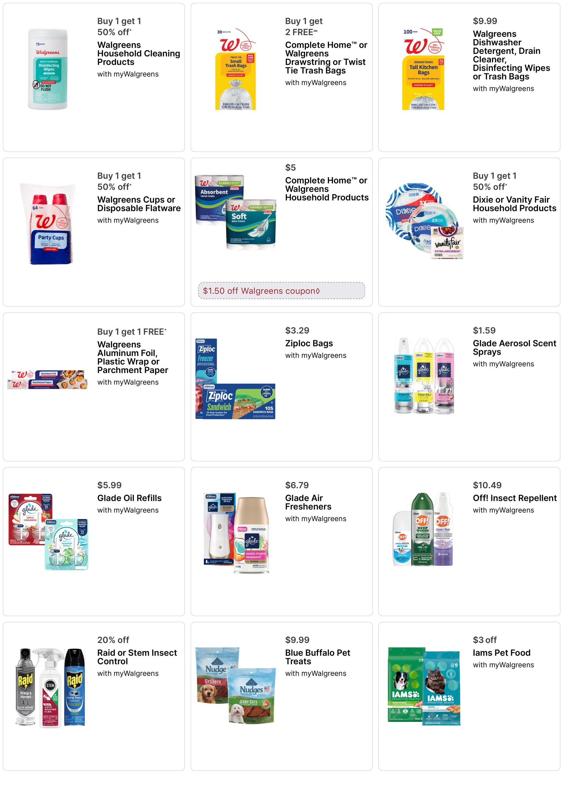Walgreens (Alexandria Area, LA) Weekly Ad August 9 - 15, 2026