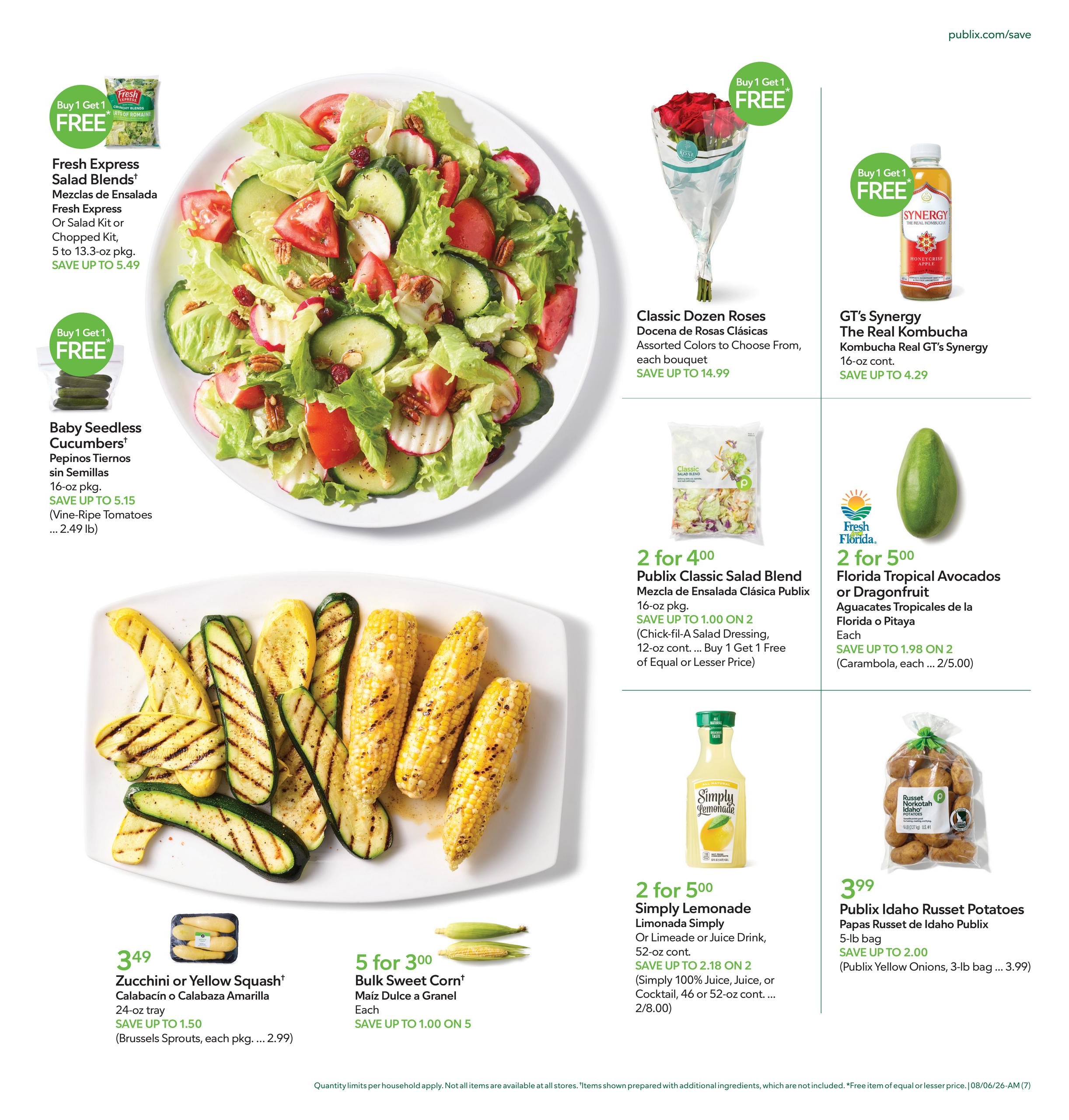 Publix (GA) Anuncio Semanal Español Weekly Ad August 5 - 11, 2026