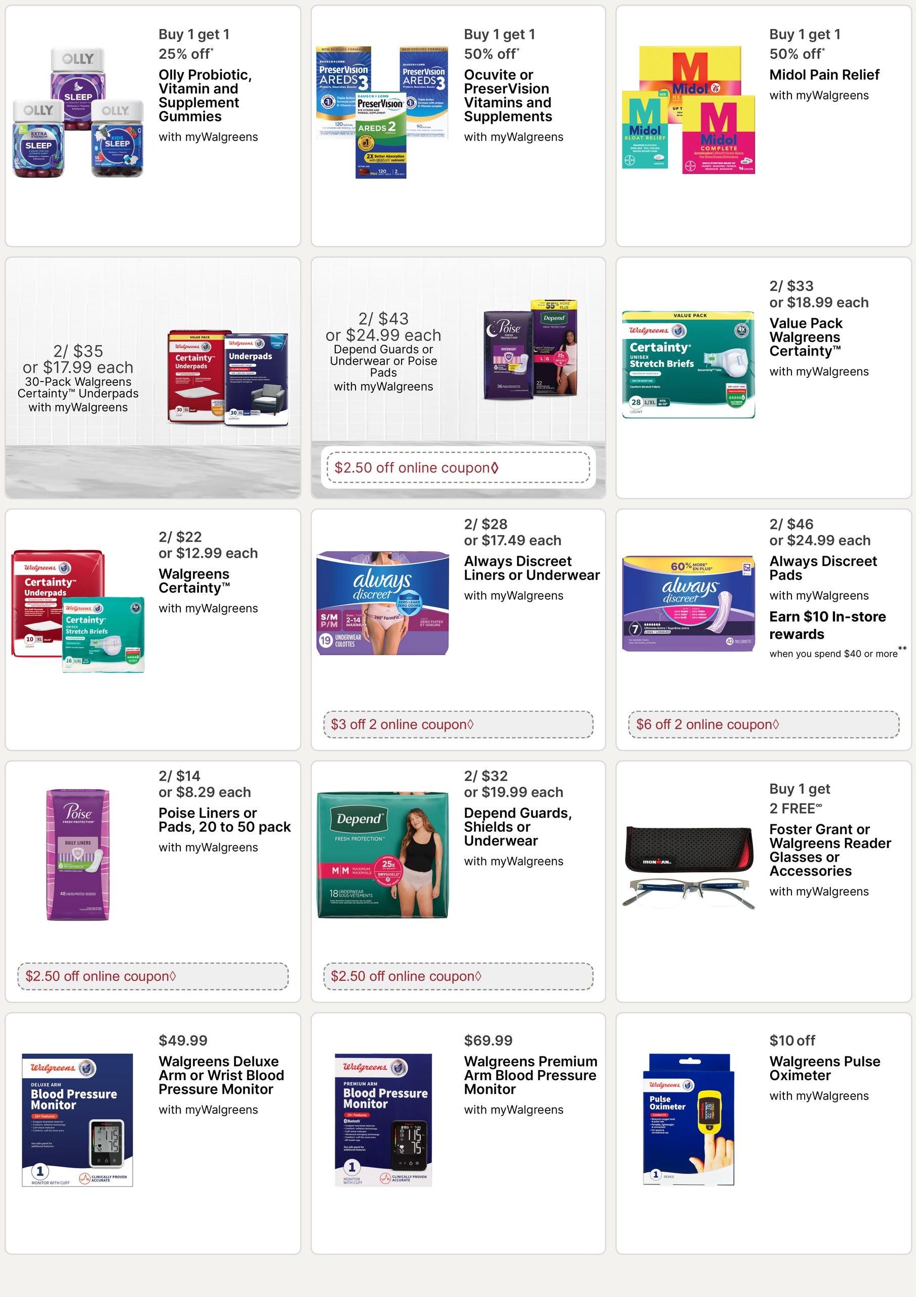 Walgreens (Alpena Area, AR) Weekly Ad August 9 - 15, 2026