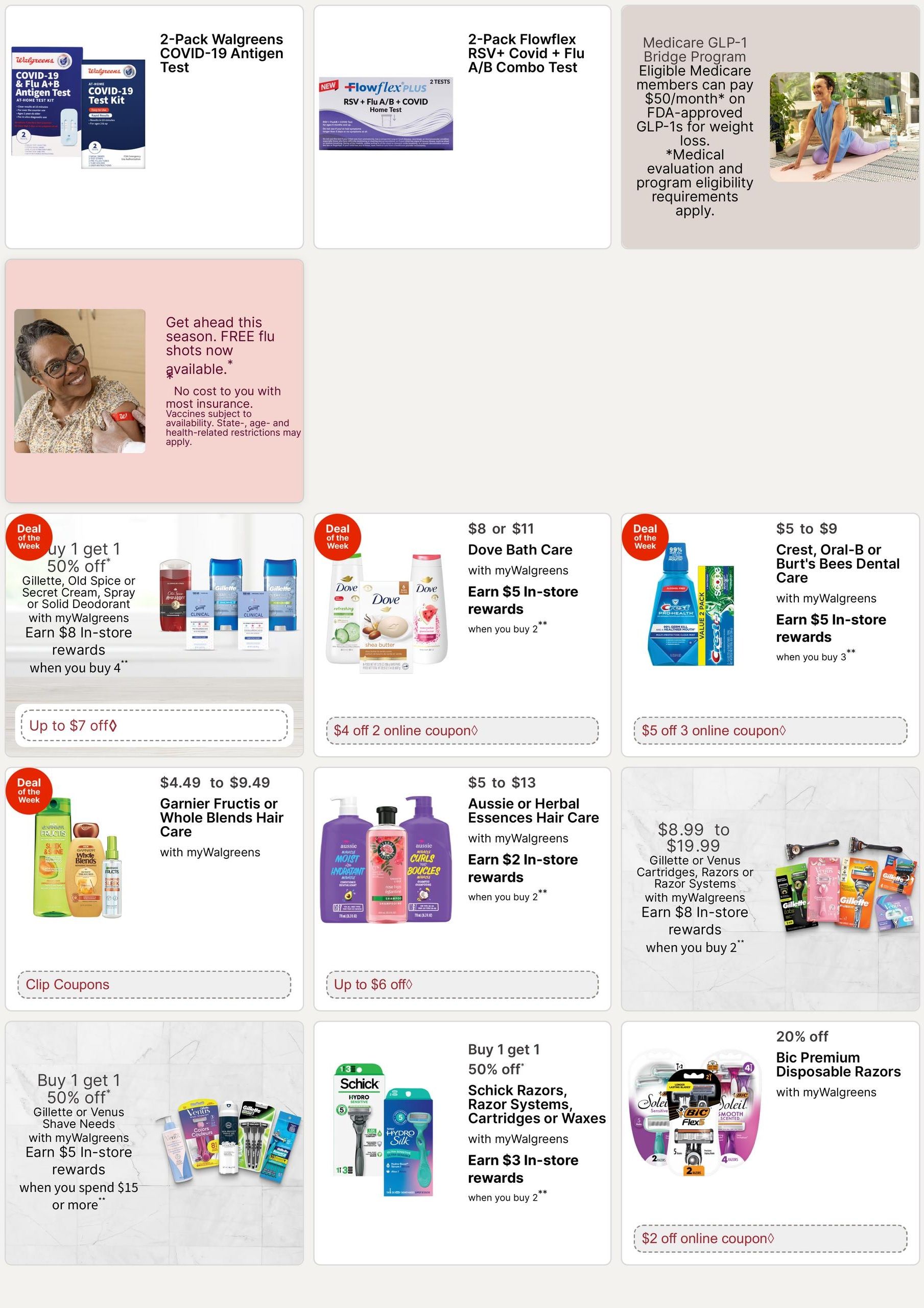 Walgreens (Alpena Area, AR) Weekly Ad August 9 - 15, 2026