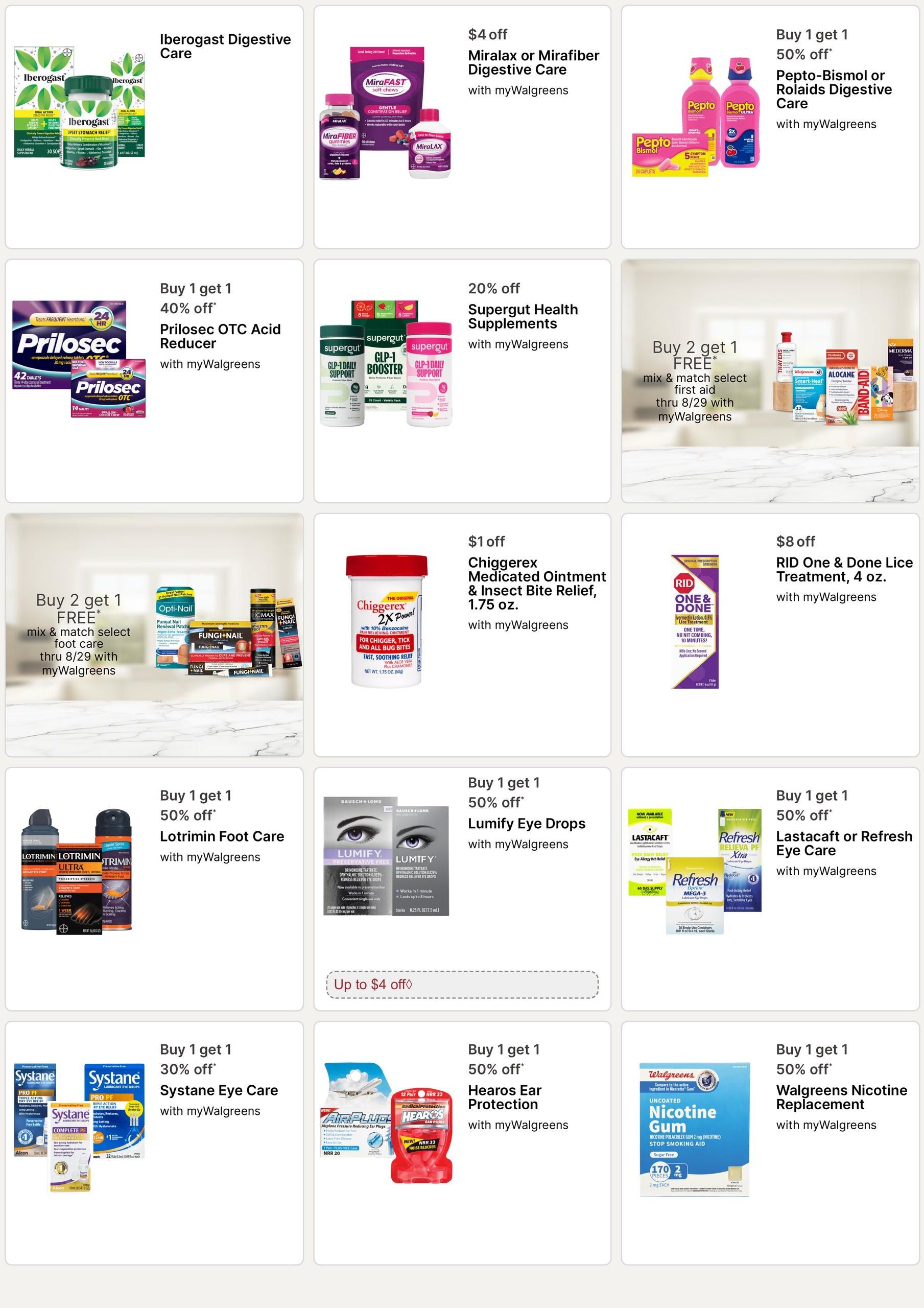 Walgreens (Alpena Area, AR) Weekly Ad August 9 - 15, 2026