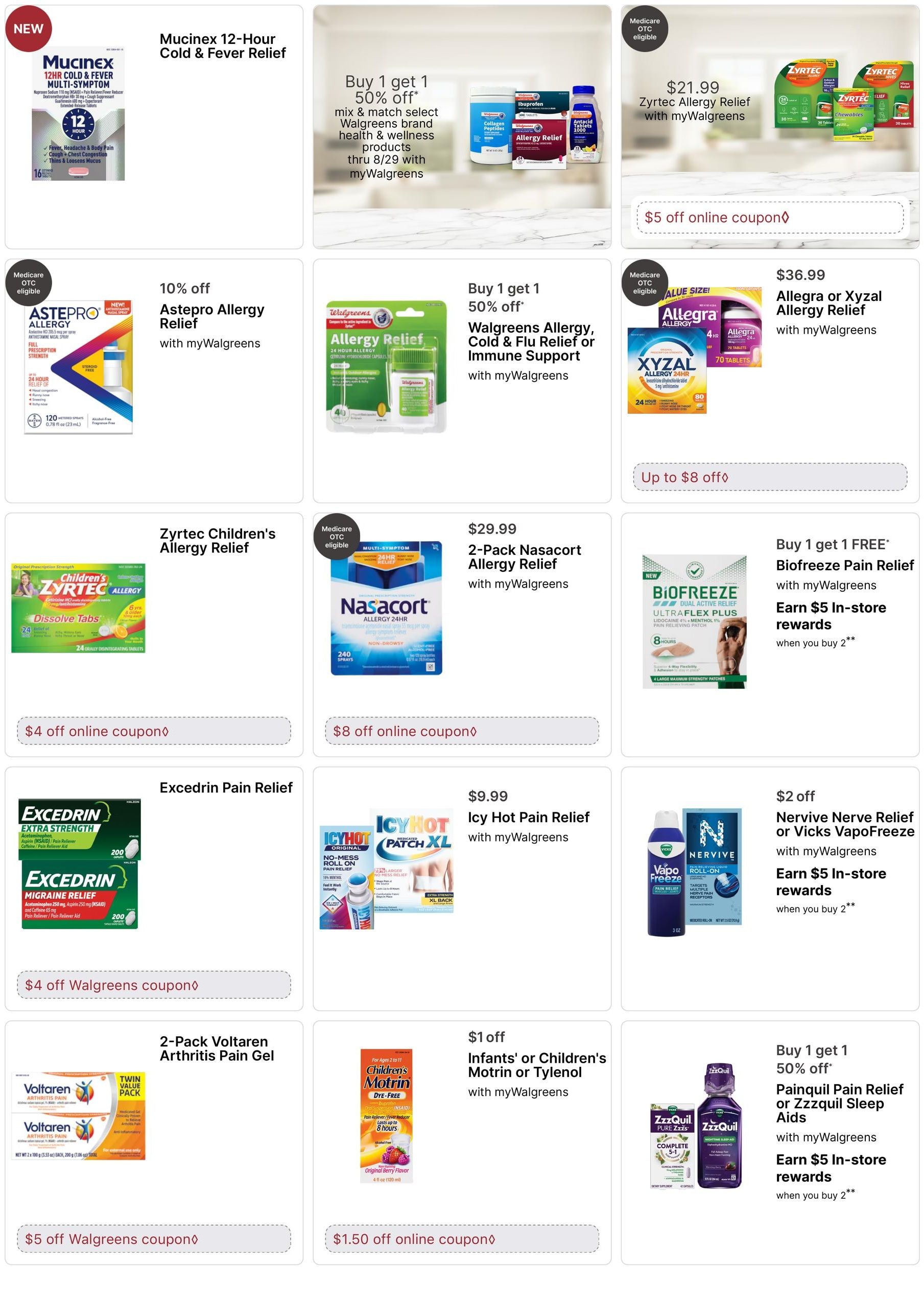 Walgreens (AZ, NM) Weekly Ad August 9 - 15, 2026