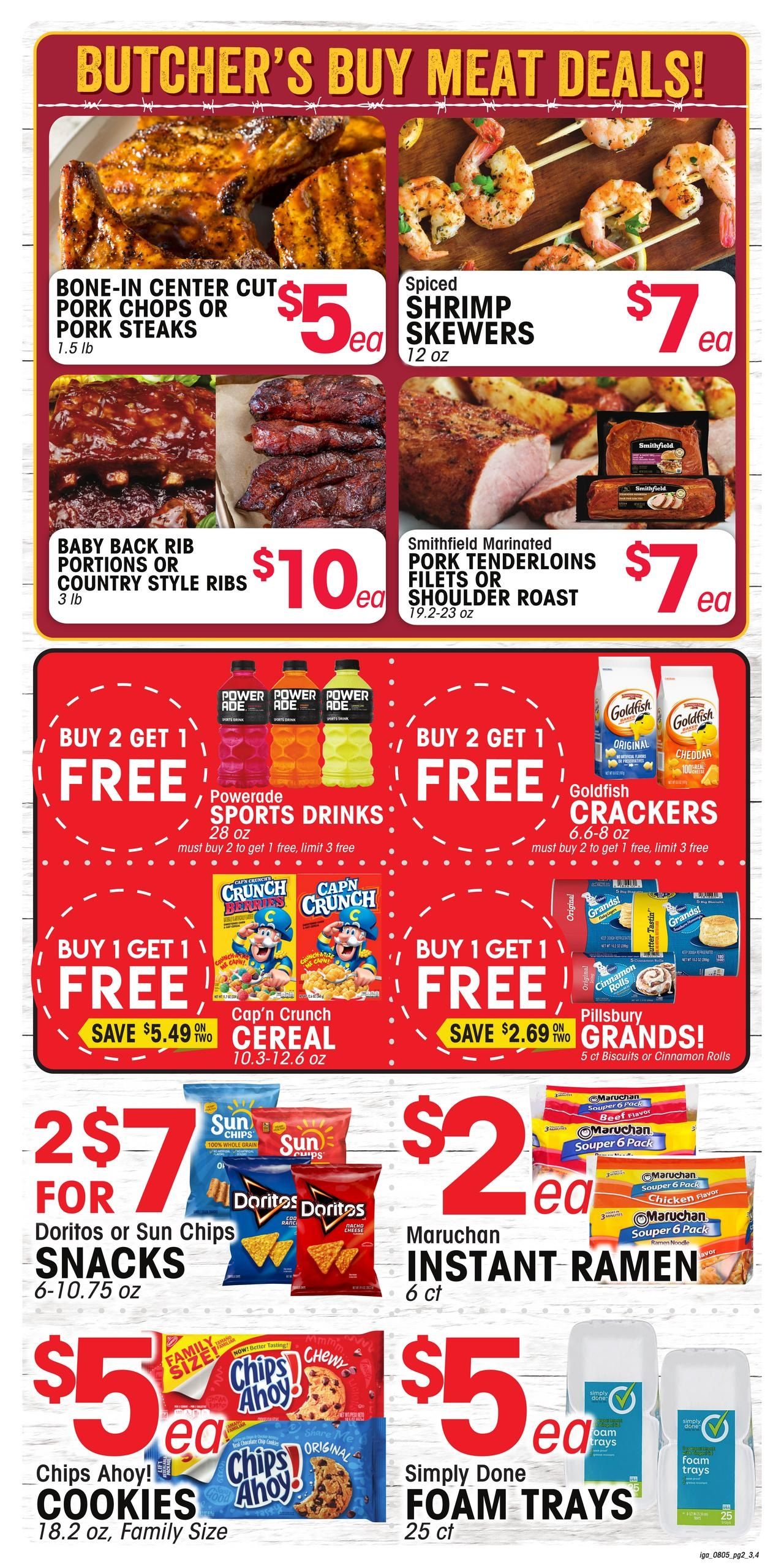 IGA Southeast (Augusta–Macon Area, GA) Weekly Ad August 5 - 11, 2026