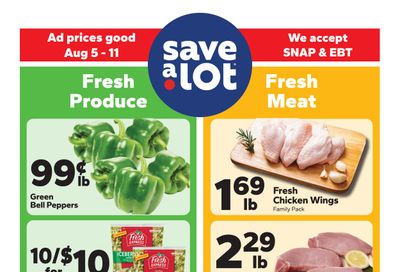 Save a Lot Food Stores (Arcadia and other locations, FL) Weekly Ad August 5 - 11, 2026