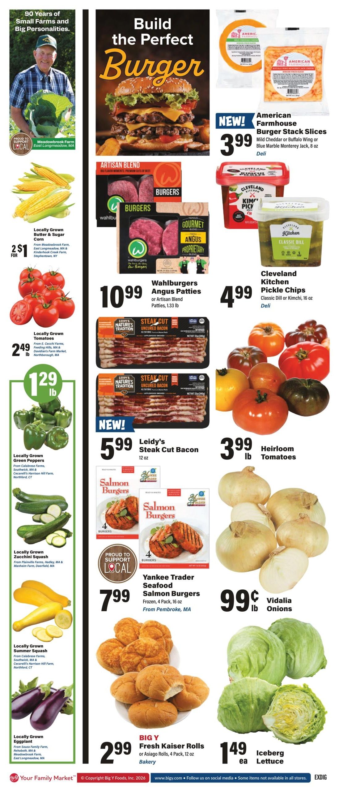 Big Y (MA, RI, VT) Weekly Ad August 6 - 12, 2026