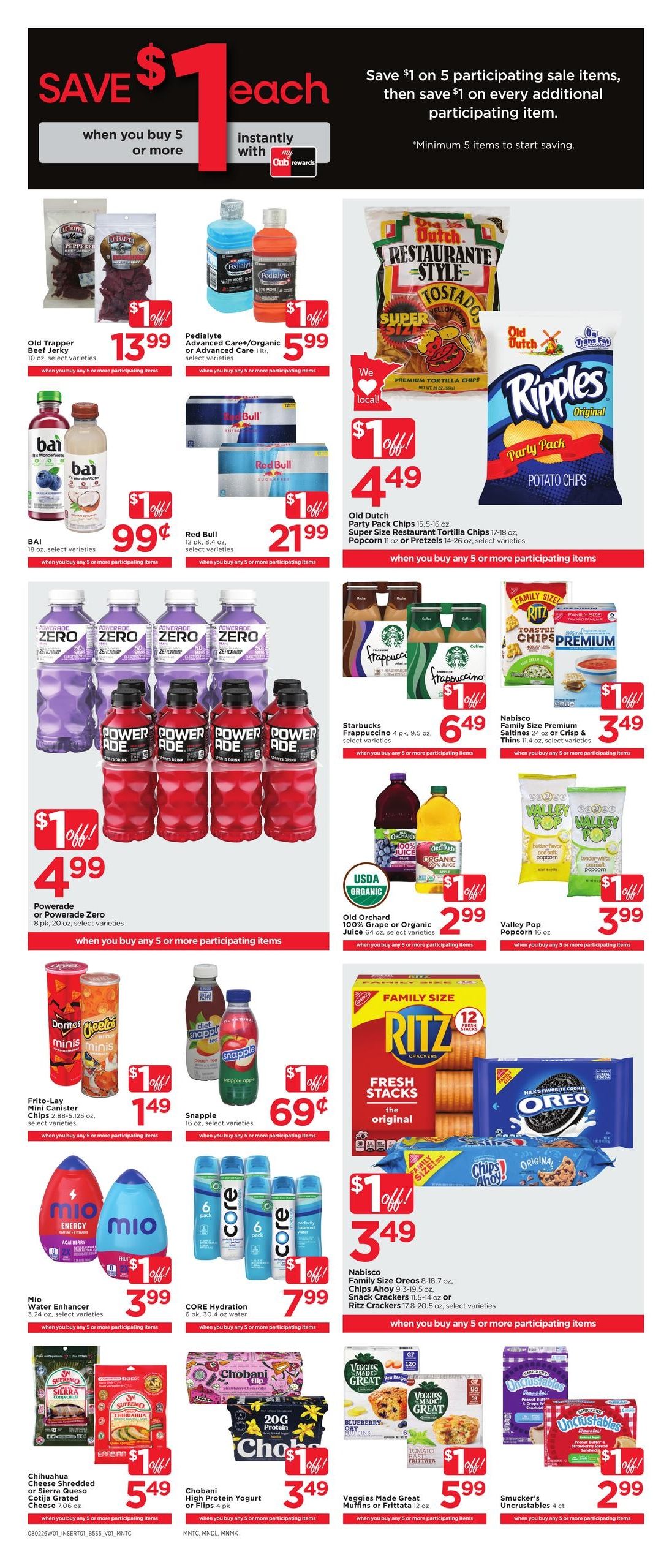 Cub Foods (MN) Weekly Savings Weekly Ad August 5 - 11, 2026