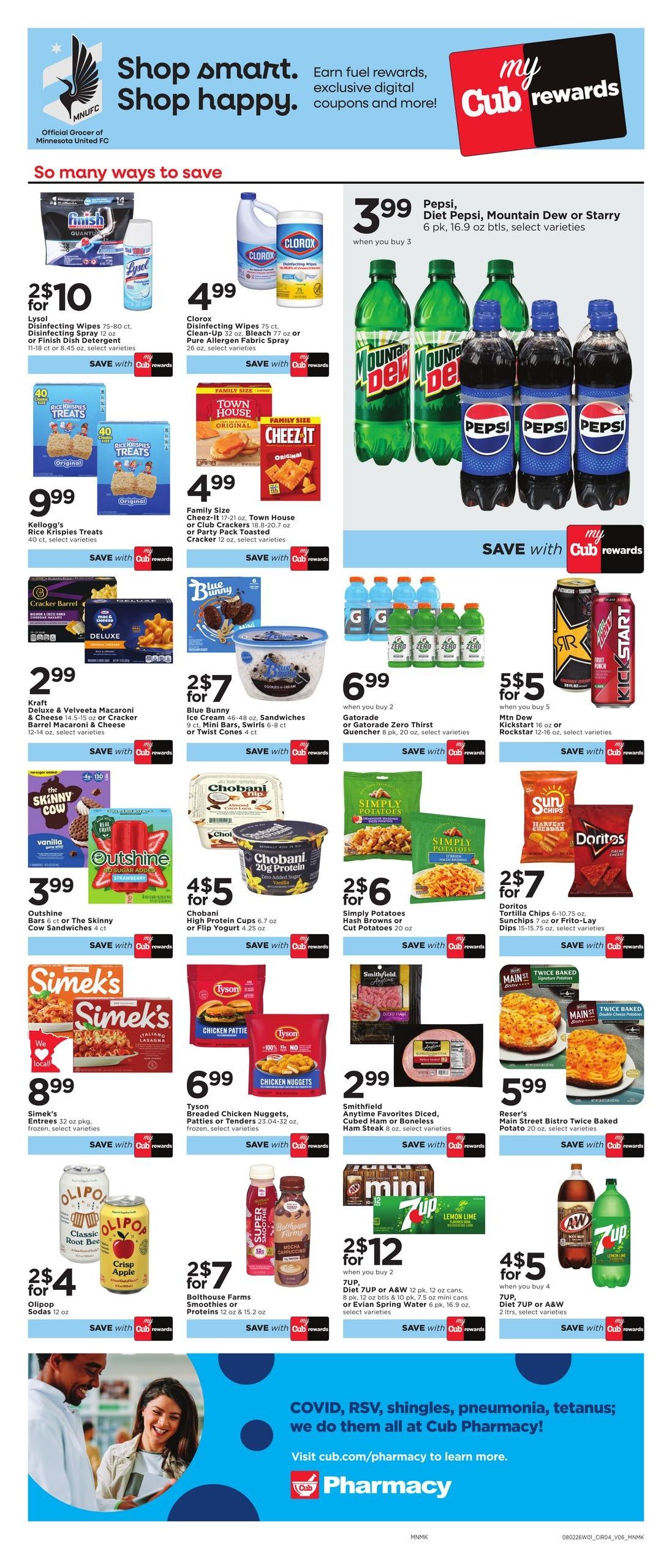 Cub Foods (MN) Weekly Savings Weekly Ad August 5 - 11, 2026
