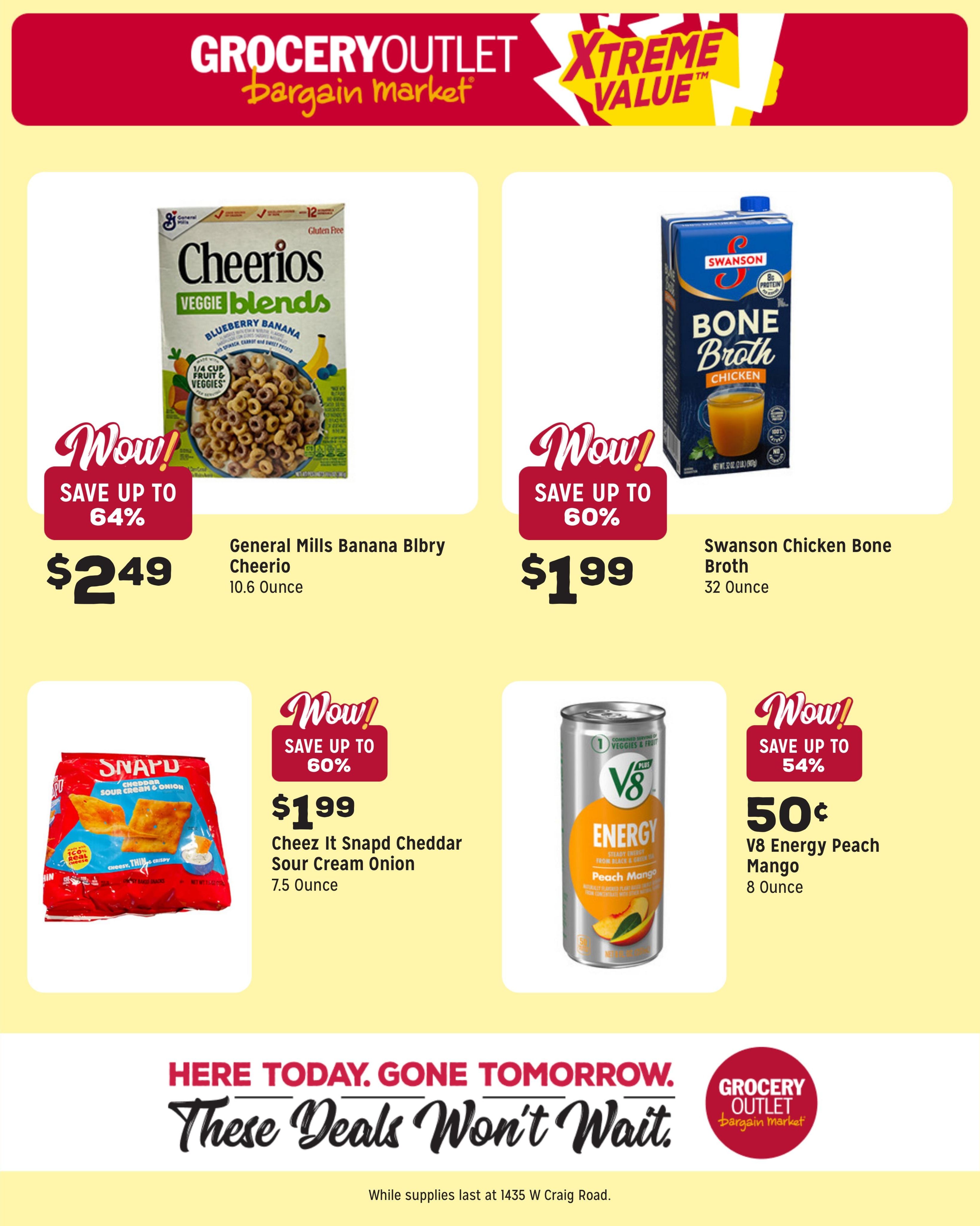 Grocery Outlet (North Las Vegas Area, NV) Weekly Ad August 5 - 11, 2026